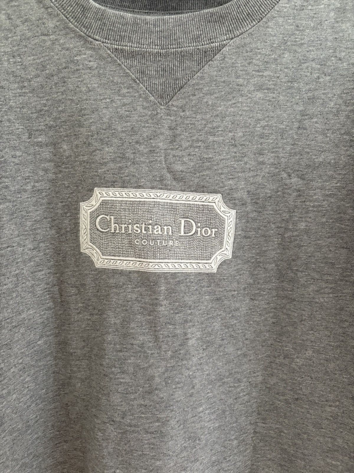 Dior Embroidered Logo T-shirt Size US XS / EU 42 / 0 - 2 Thumbnail
