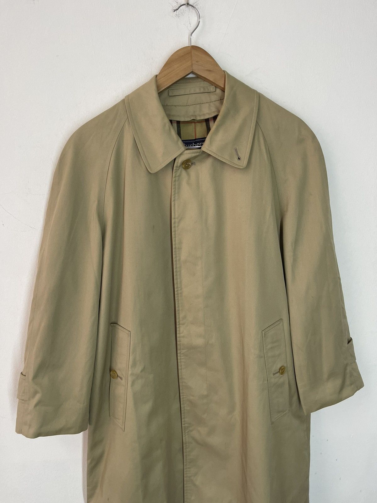 Burberry Prorsum VINTAGE ICONIC BURBERRYS LONDON NOVA CHECK TRENCH Size US M / EU 48-50 / 2 - 4 Thumbnail