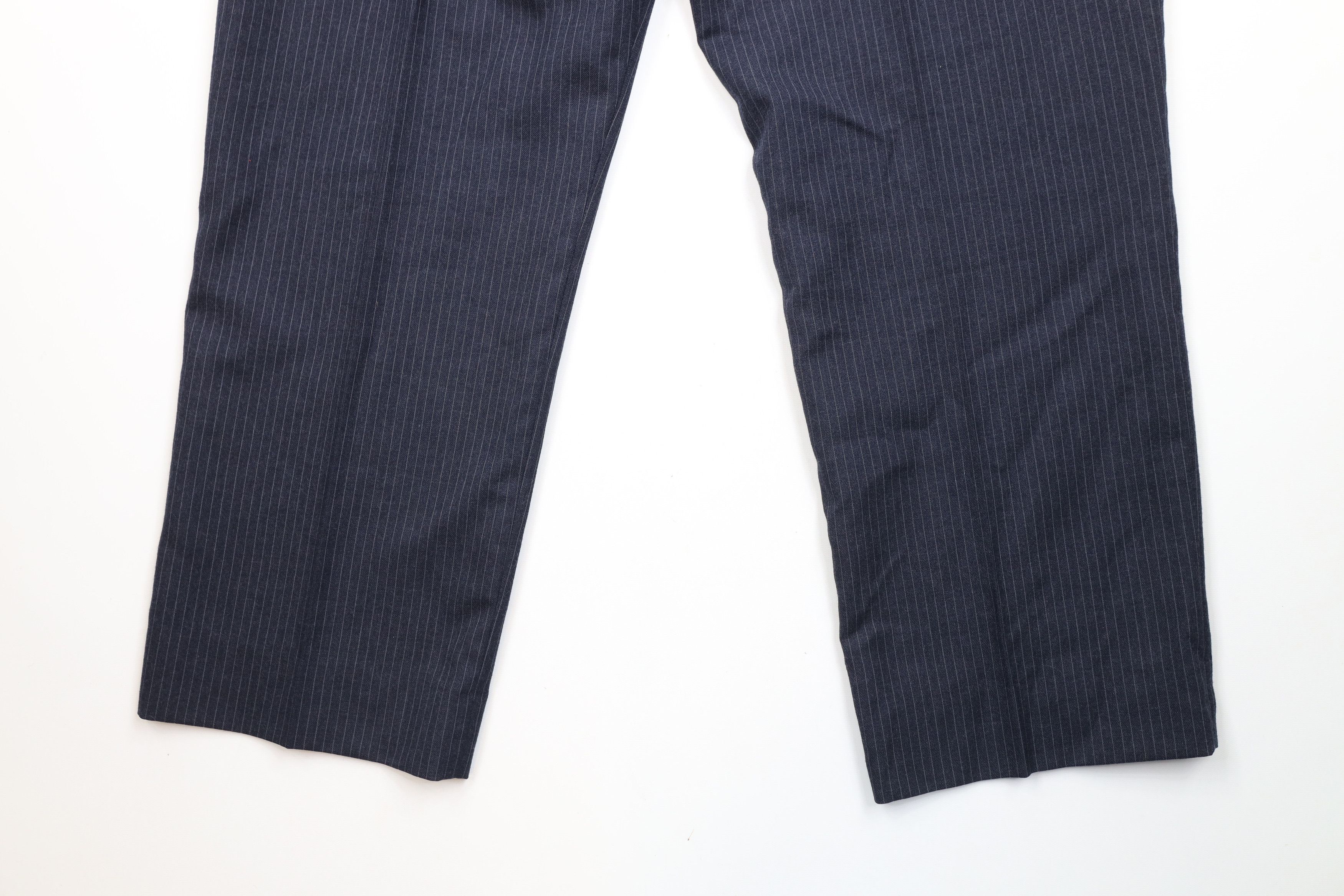 Vintage Vintage 70s Streetwear Pinstriped Bell Bottoms Chino Pants Size US 40 / EU 56 - 12 Thumbnail
