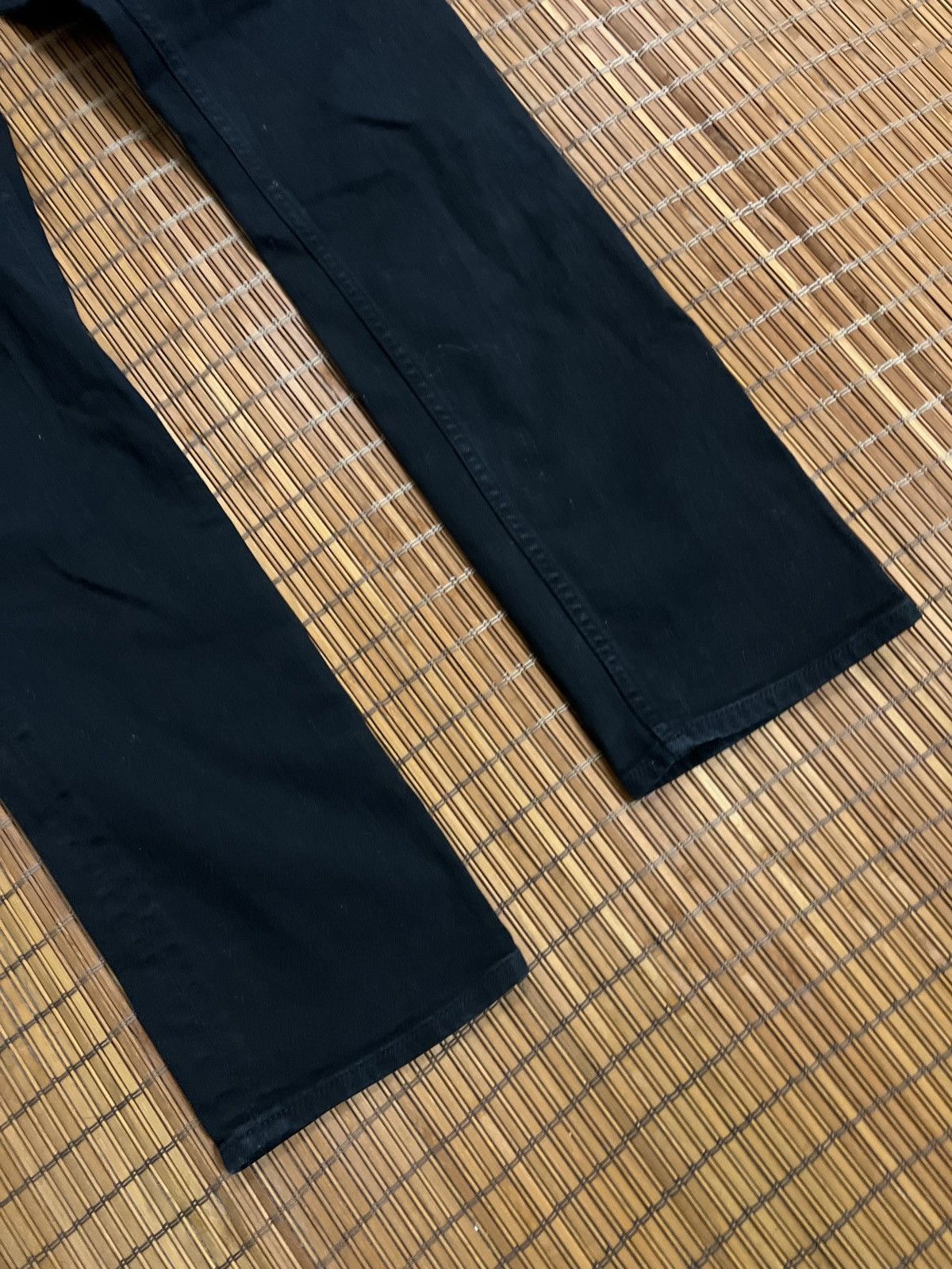 Burberry Burberry Brit black vintage slim straight leg denim jeans Size 29" - 7 Thumbnail