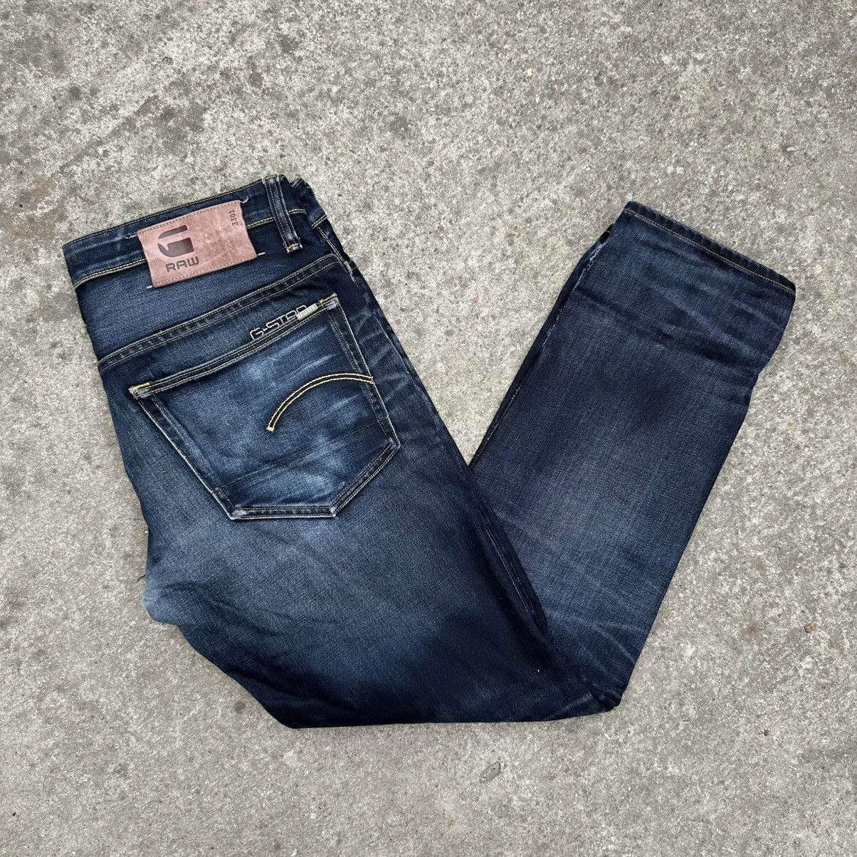 G-Star Vintage G-Star Raw 3301 W34xL30 Jeans Used Y2K 00s Crazy Size US 34 / EU 50 - 1 Thumbnail