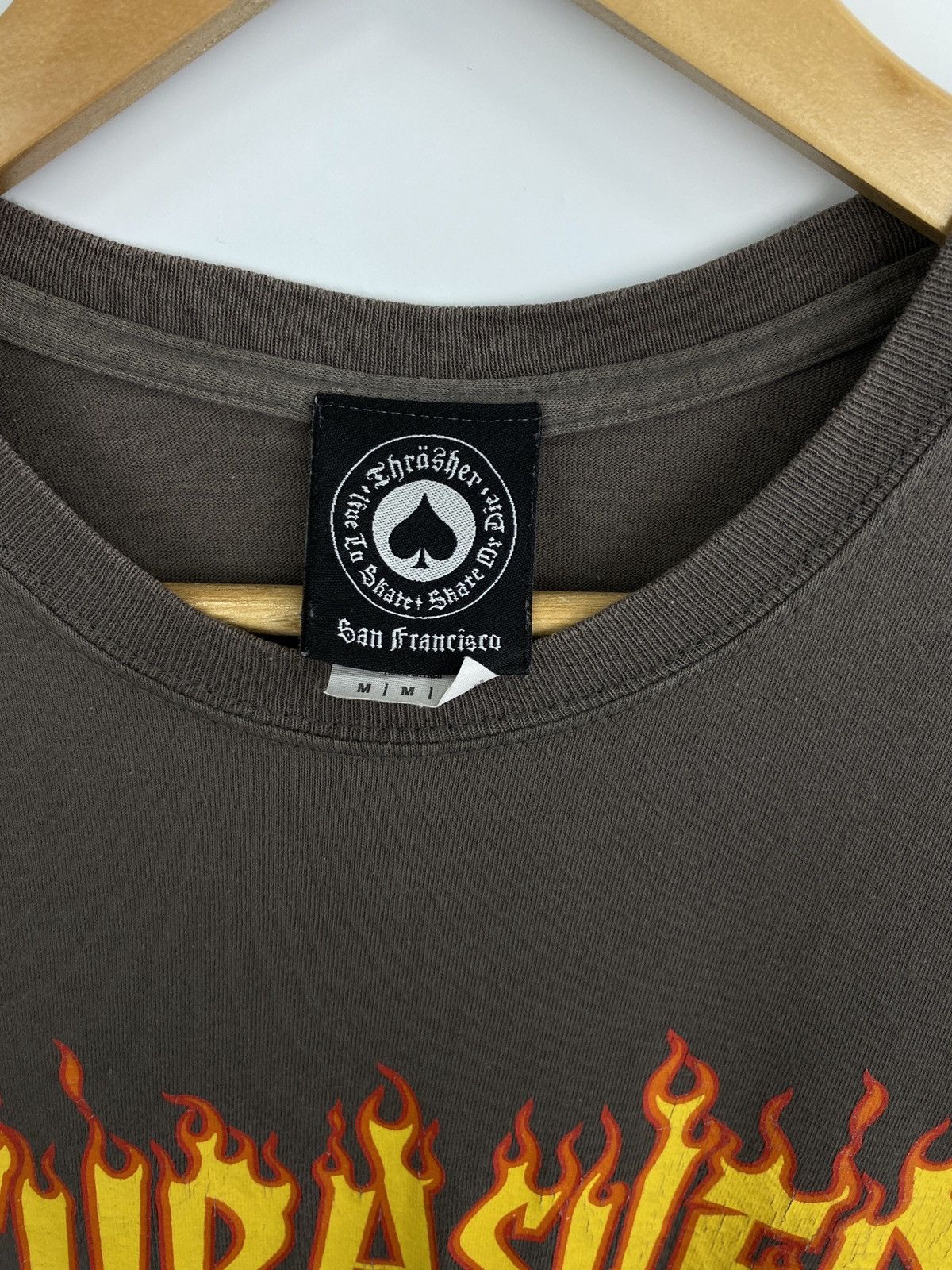 Thrasher 🛹🇺🇸 Y2K Thrasher Skateboard BMX T-Shirt Hype Rare Retro Size US M / EU 48-50 / 2 - 5 Thumbnail
