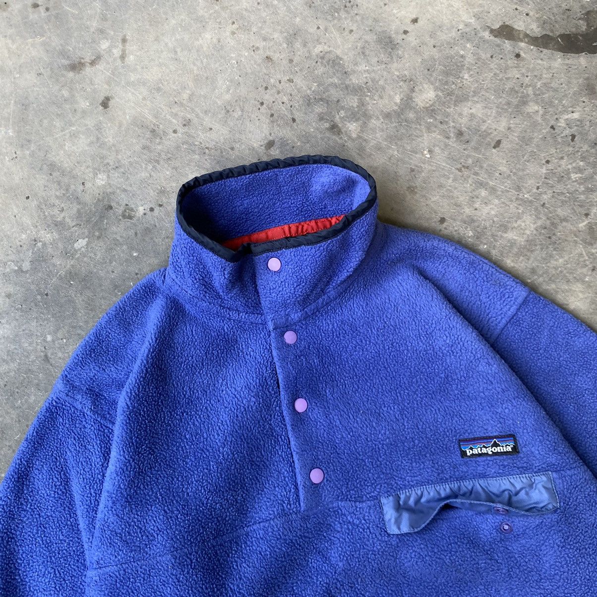 Patagonia × Vintage Vintage patagonia snap t synchilla Size US L / EU 52-54 / 3 - 10 Thumbnail