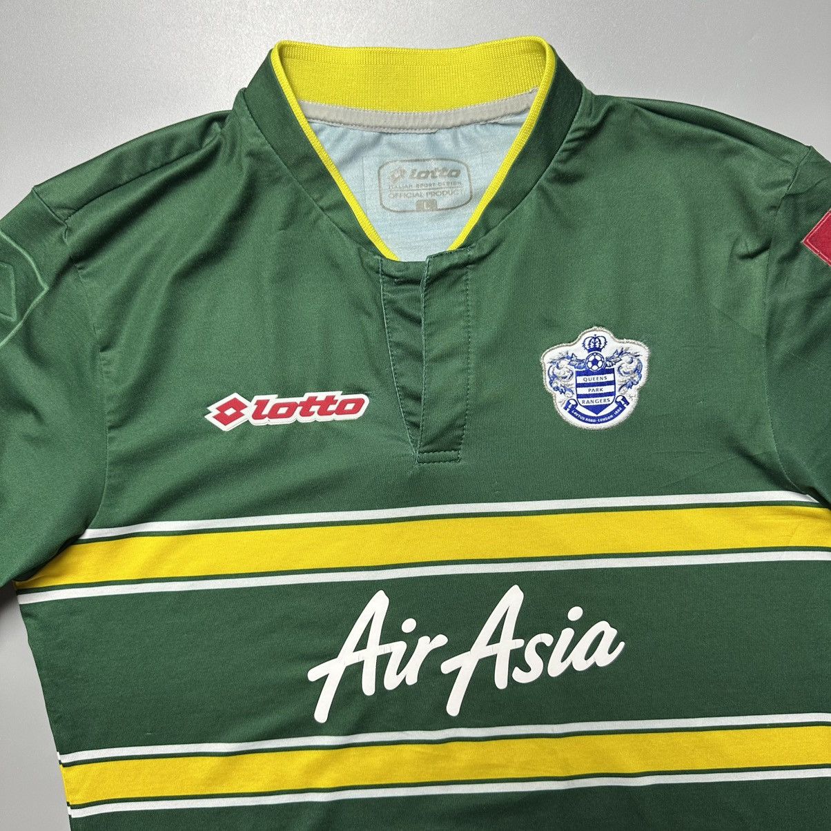 Lotto Sport QUEENS PARK RANGERS LOTTO 2013/2014 FOOTBALL THIRD JERSEY Size US L / EU 52-54 / 3 - 2 Thumbnail