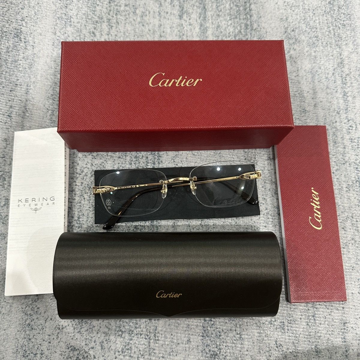 Cartier CARTIER CT0290O 003 EYEGLASSES Size ONE SIZE - 2 Thumbnail