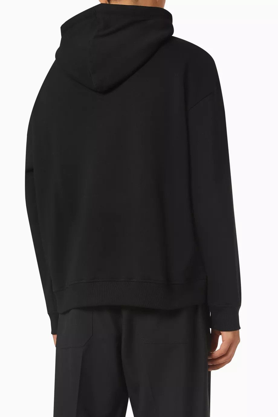 Valentino o1y0525 Logo Hoodie in Black Size US S / EU 44-46 / 1 - 3 Thumbnail