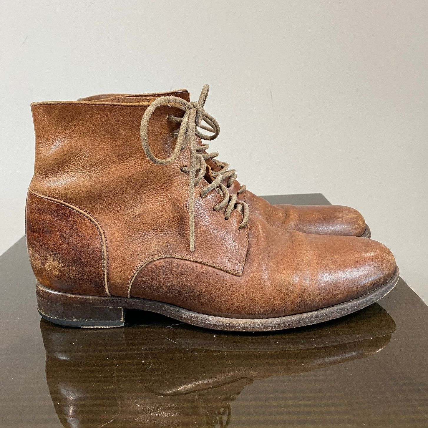 Buttero Buttero Italy Leather Lace Up Ankle Boots Men's 41 US 8 Size US 8 / EU 41 - 3 Thumbnail