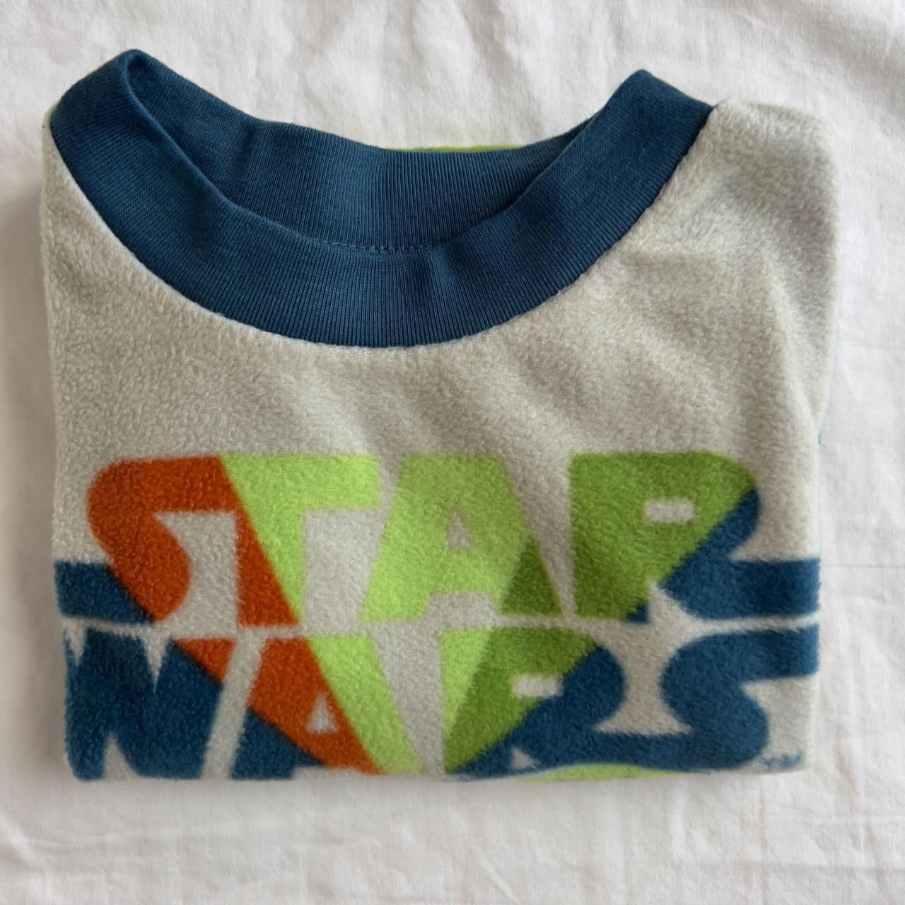 Star Wars Star Wars Baby Yoda Fleece Top Kids Size XS 4T Size US XXS / EU 40 - 6 Thumbnail