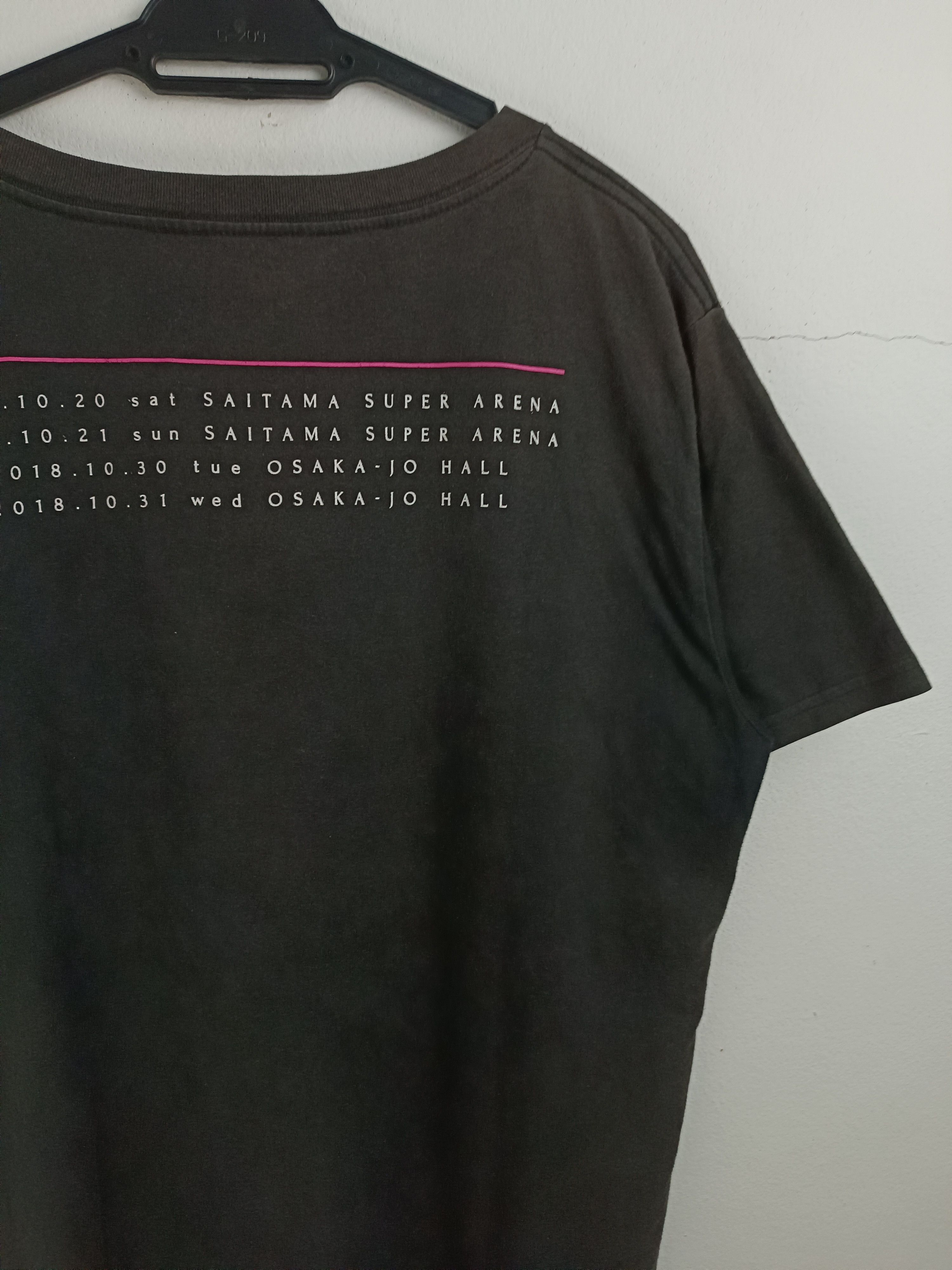 Band Tees THRASHED FADED VINTAGE ONE OK ROCK TOUR TEE radwimps gnu Size US L / EU 52-54 / 3 - 14 Thumbnail