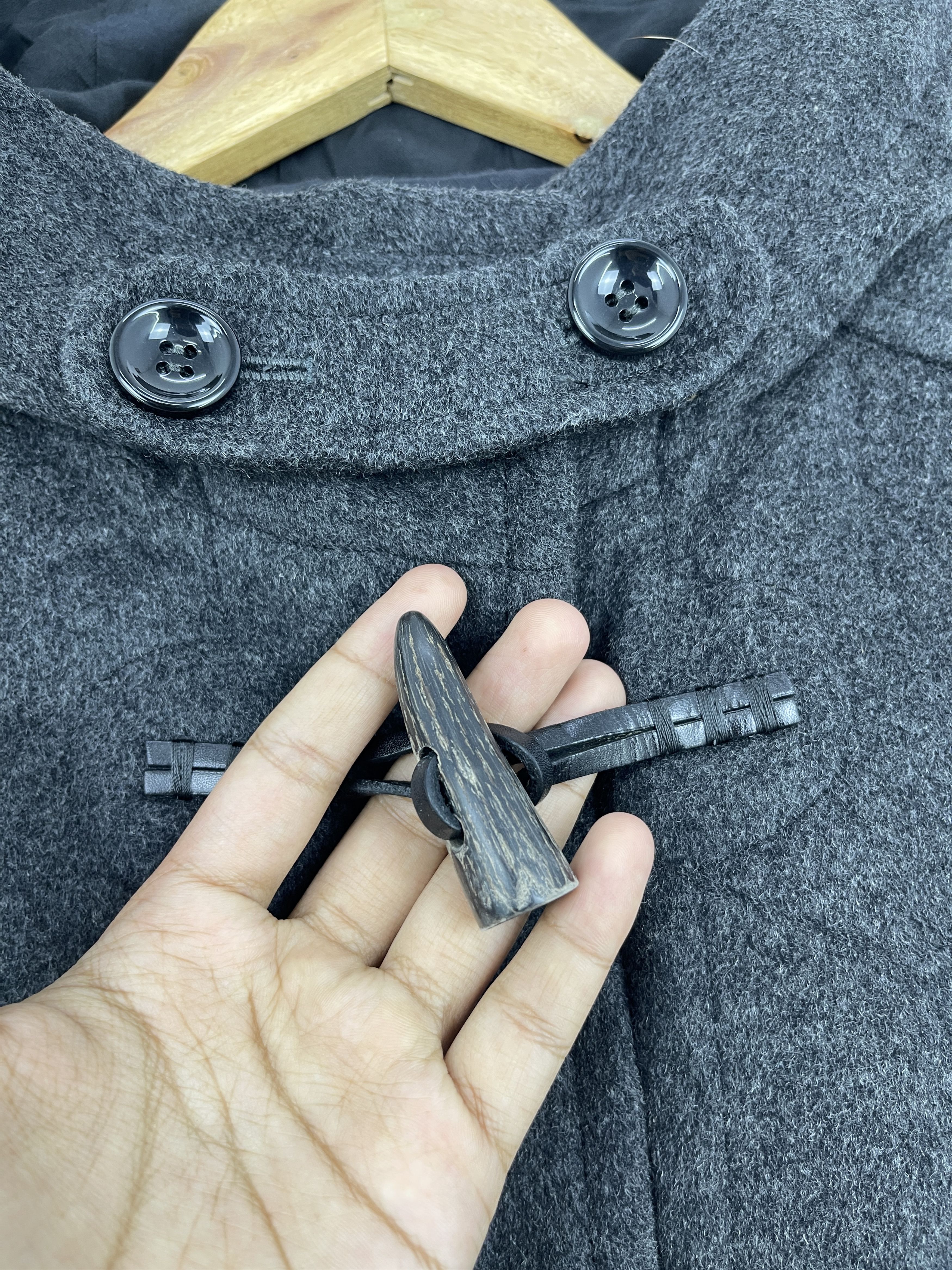 BRAHMIN Brahmin Grey Relaxing Duffle Coat JA0091 Size US XS / EU 42 / 0 - 10 Thumbnail