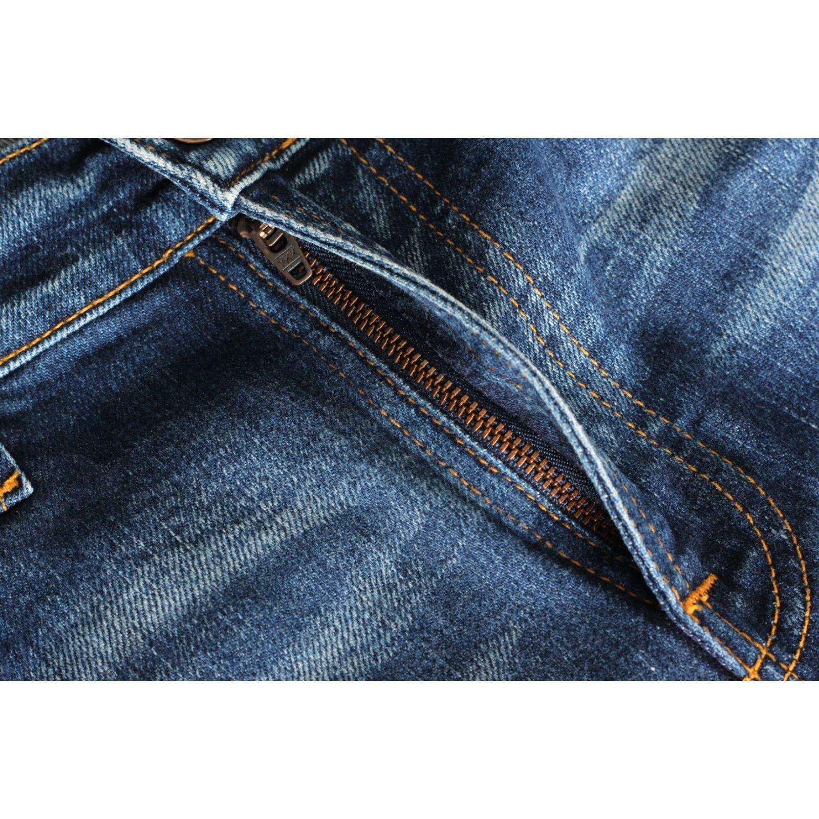 Nudie Jeans NUDIE JEANS THIN FINN Classic Orange Slim Fit Jeans Men W30 L32 DZ8046 Size US 30 / EU 46 - 4 Thumbnail