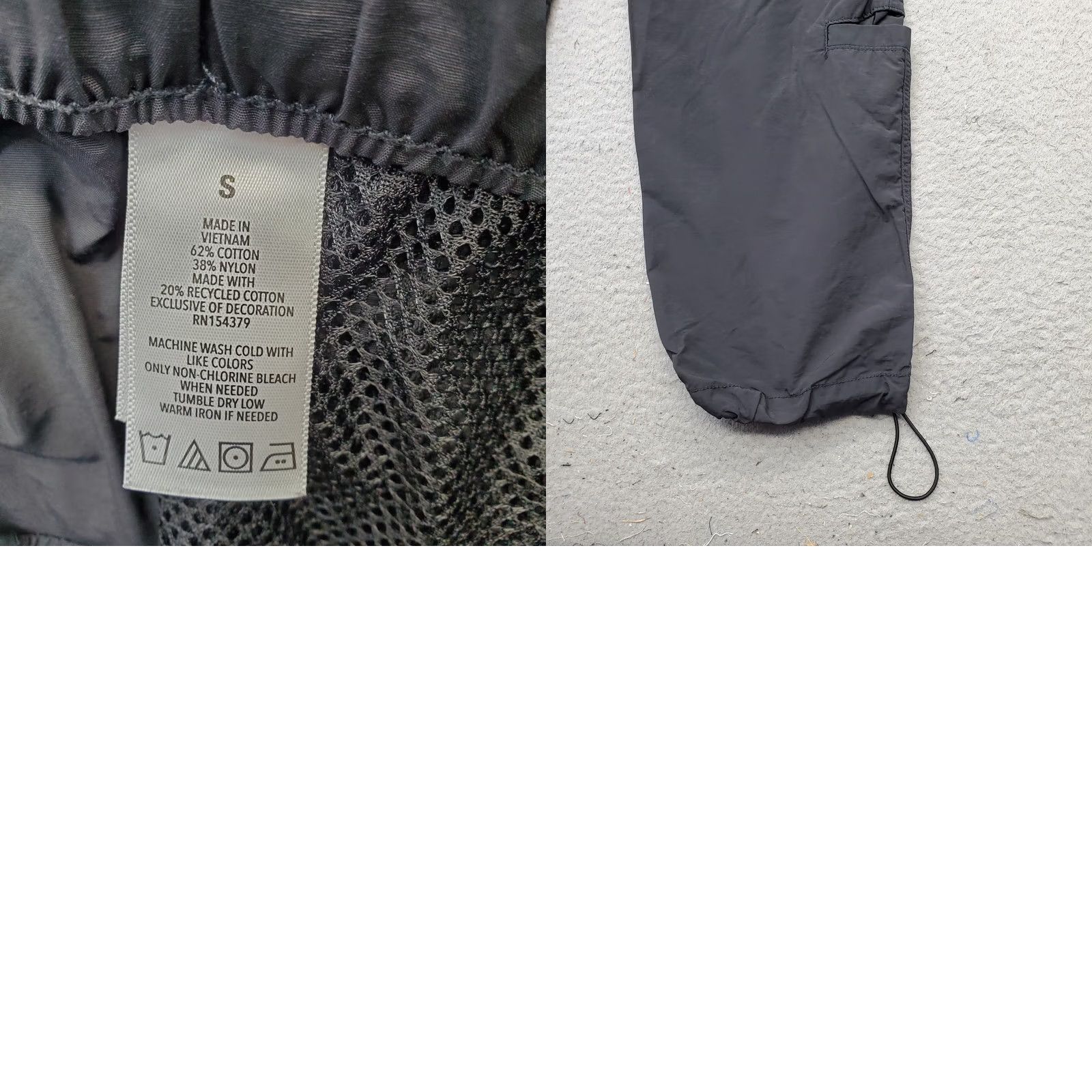 Vintage Aéropostale Hiking Pants Womens Size S Black Belted Waist Inseam 28.5" Belted Elastic Ankle Pockets Casual Outdoor Size 28" / US 6 / IT 42 - 8 Thumbnail