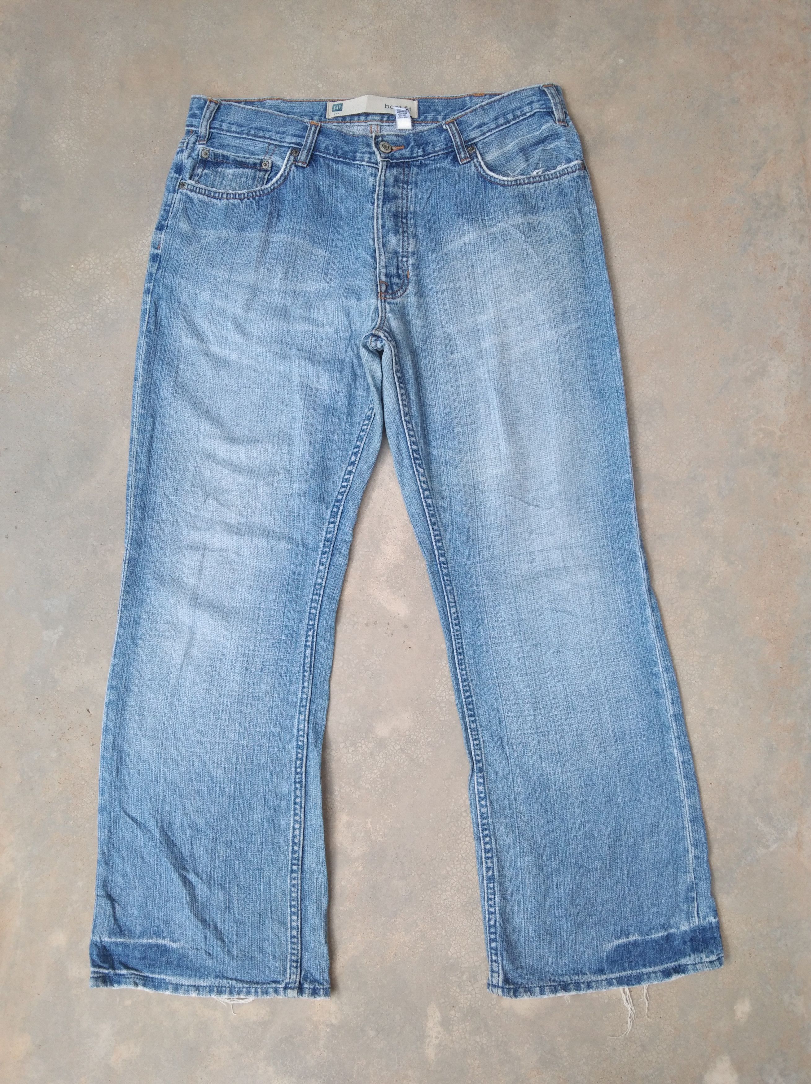 Gap Vintage Gap Boot Cut Baggy Flared Jeans 36x30 Size US 36 / EU 52 - 1 Thumbnail