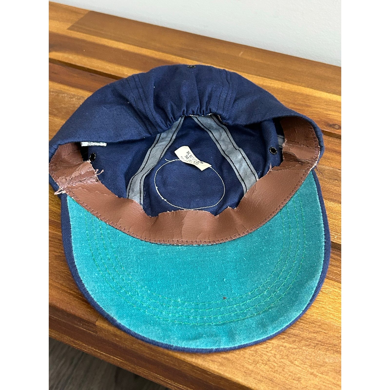 Motorola Vintage Motorola Workwear Hat Texon Unbreakable Visor USA L Size ONE SIZE - 3 Thumbnail