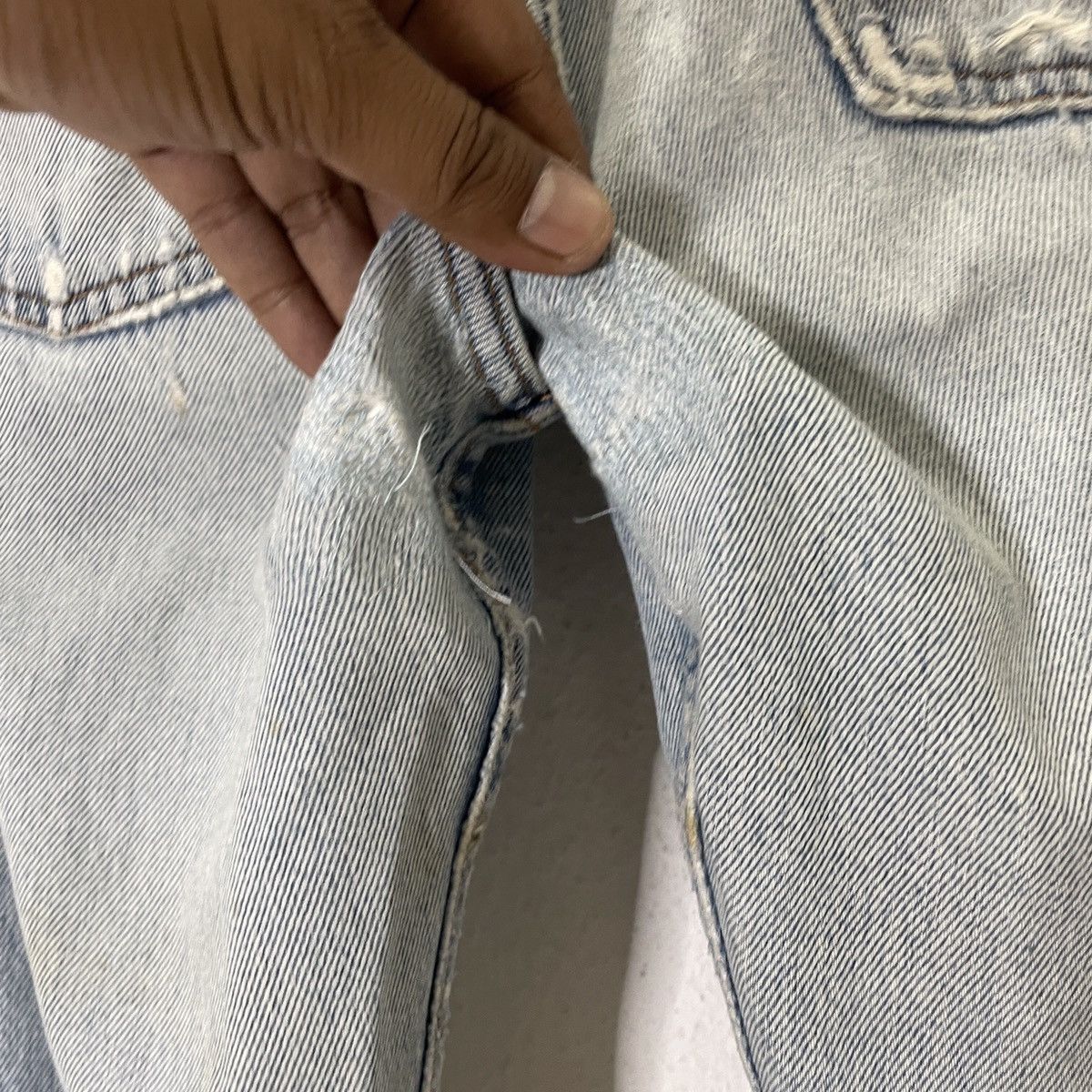 Levi's Vintage 90s Levis Distressed Denim Jeans Size 28" / US 6 / IT 42 - 11 Thumbnail