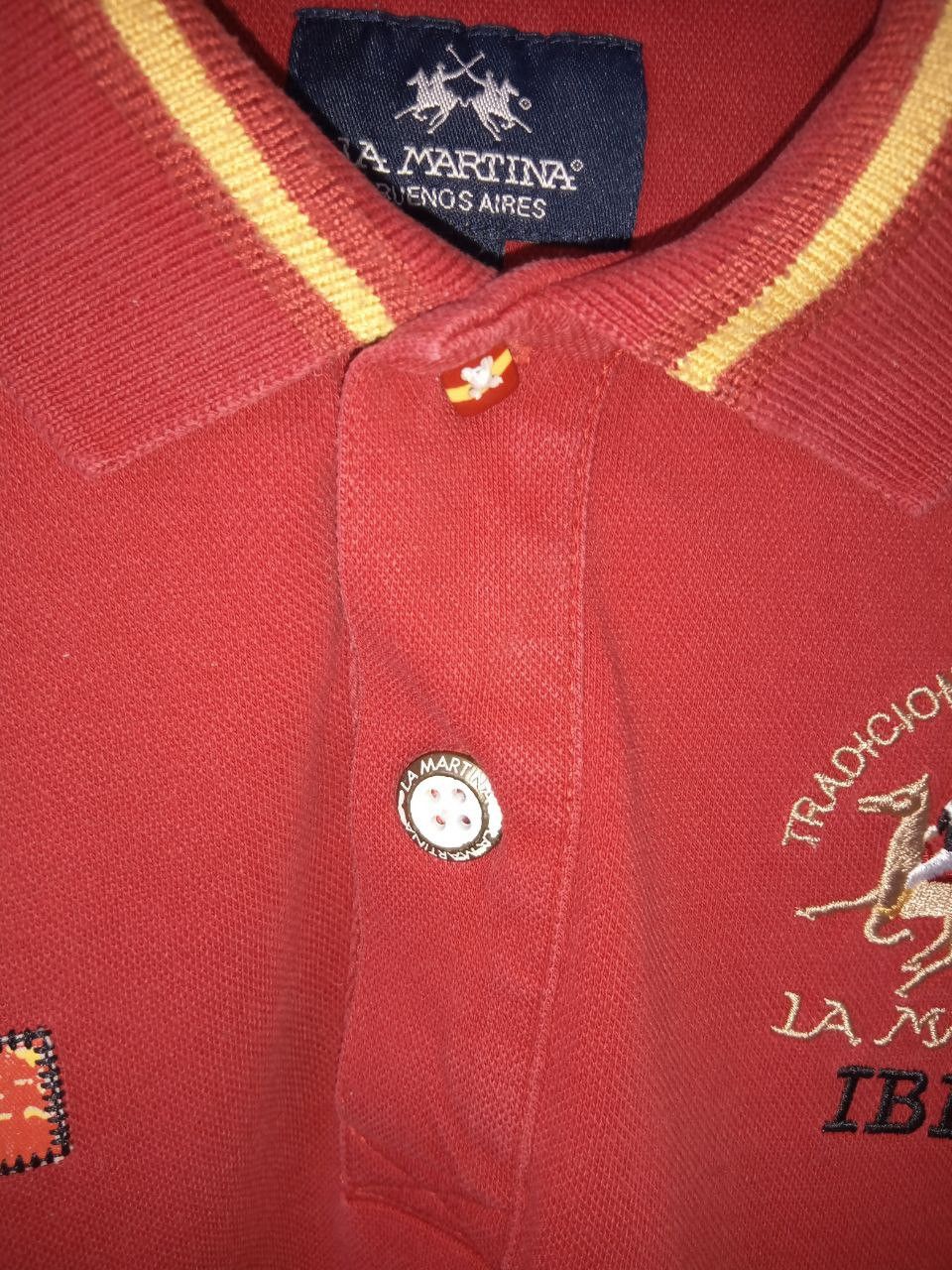 La Martina La Martina Ibiza Spain International Tour 2018 Polo Size US L / EU 52-54 / 3 - 5 Thumbnail