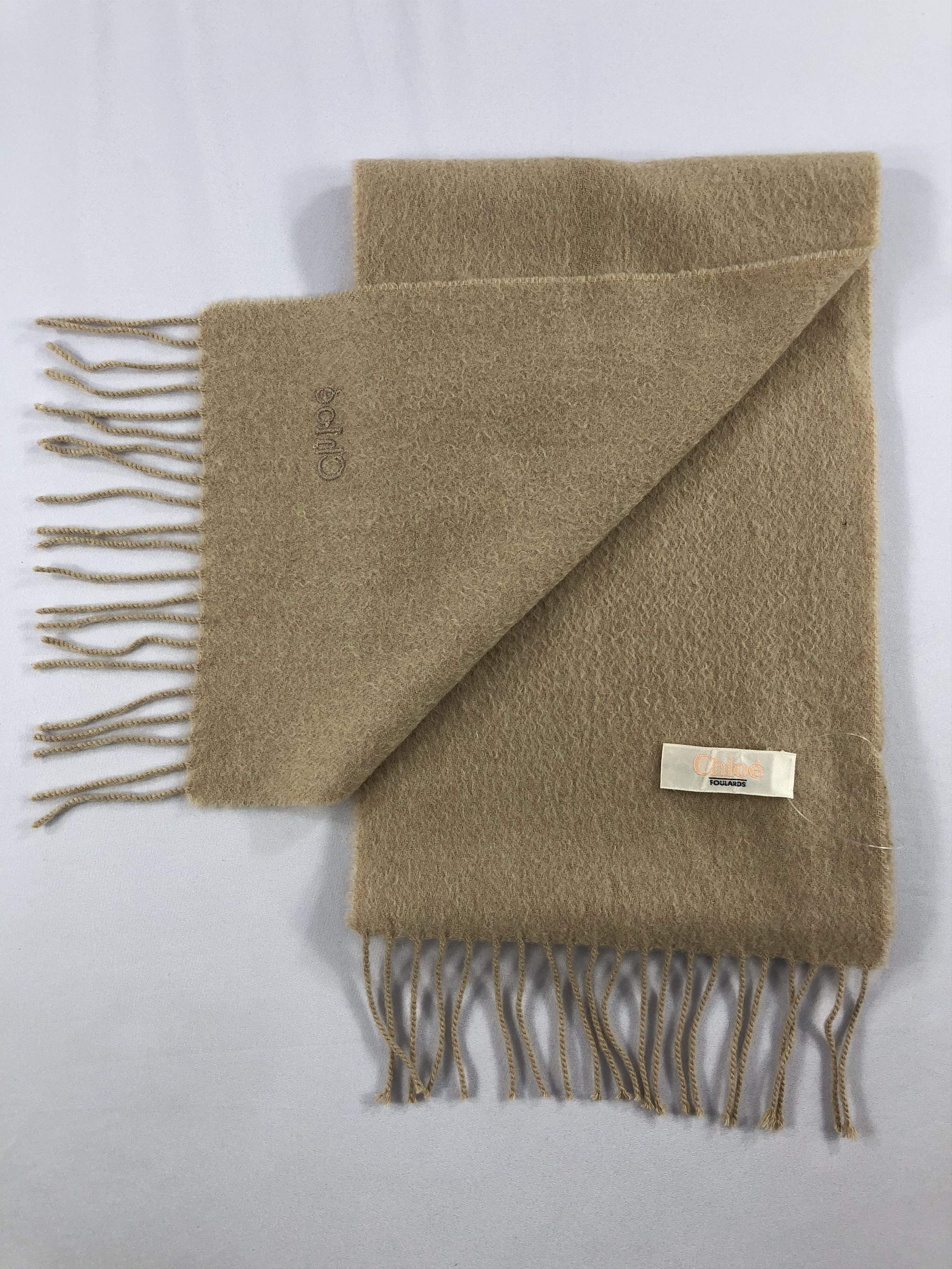 Chloe Vintage Chloe Scarf/Muffler/Neckwear MF1751 Size ONE SIZE - 4 Thumbnail