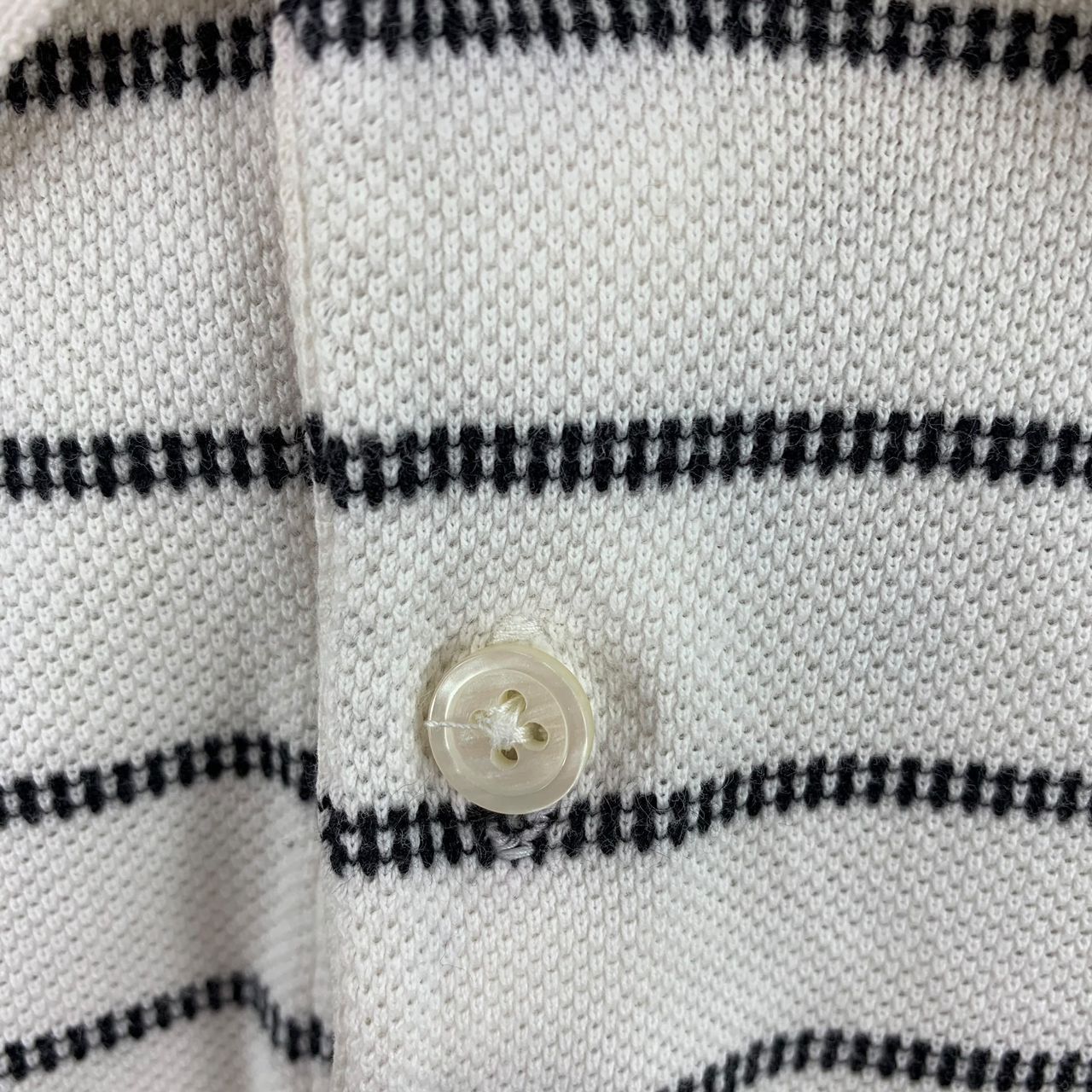 Designer × Issey Miyake × Japanese Brand IM PRODUCT By ISSEY MIYAKE Stripe Polo Tees Size US L / EU 52-54 / 3 - 8 Thumbnail