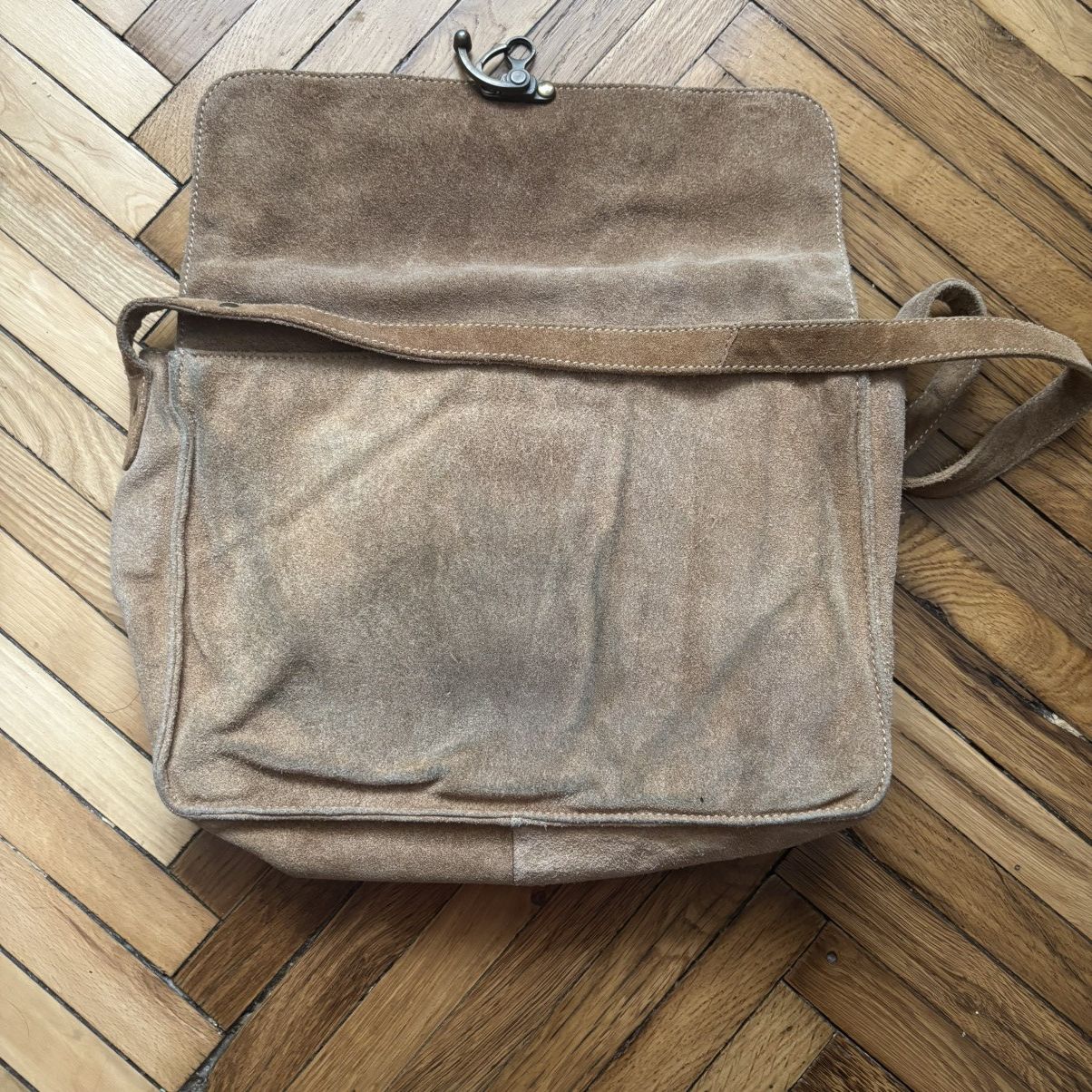 If Six Was Nine × Le Grande Bleu (L.G.B.) Vintage Y2K Animal Bag Suede Size ONE SIZE - 7 Thumbnail