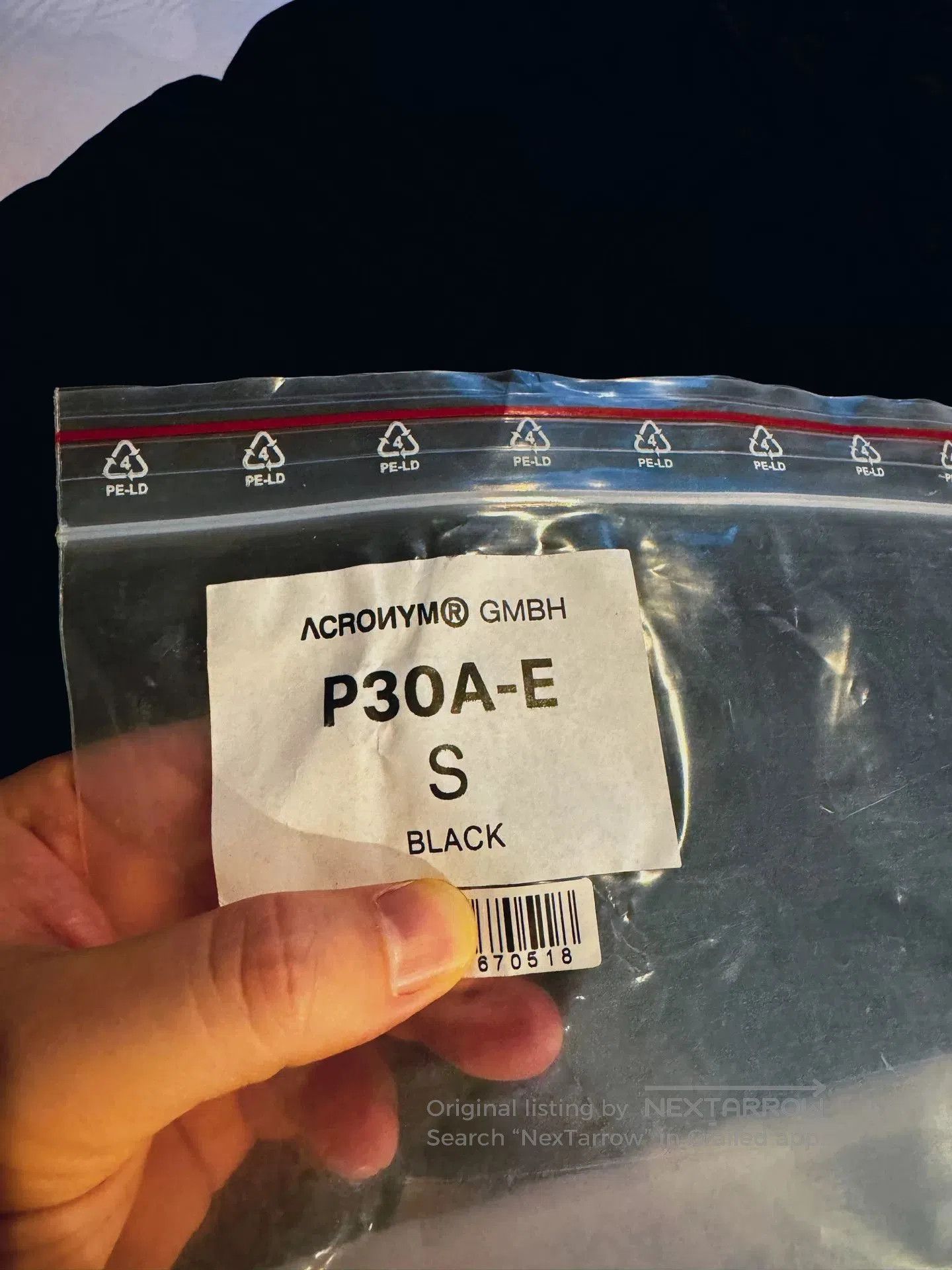 Acronym black p30a. Size US 28 / EU 44 - 3 Thumbnail