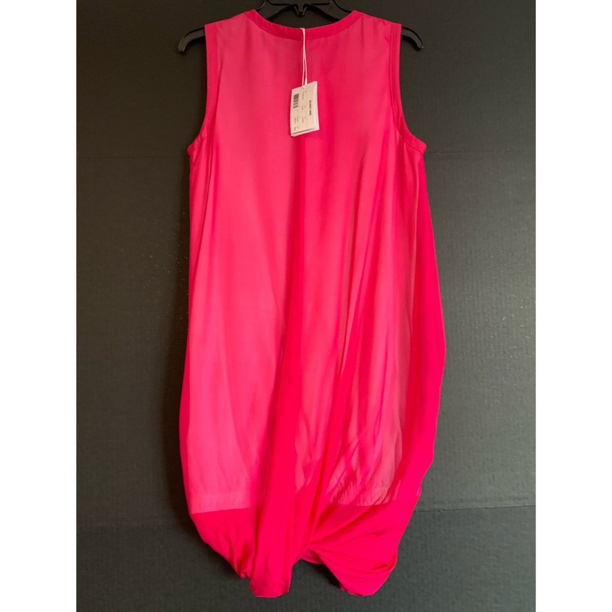 Helmut Lang HELMUT LANG PINK BUBBLE SILK DRESS Size S / US 4 / IT 40 - 8 Thumbnail