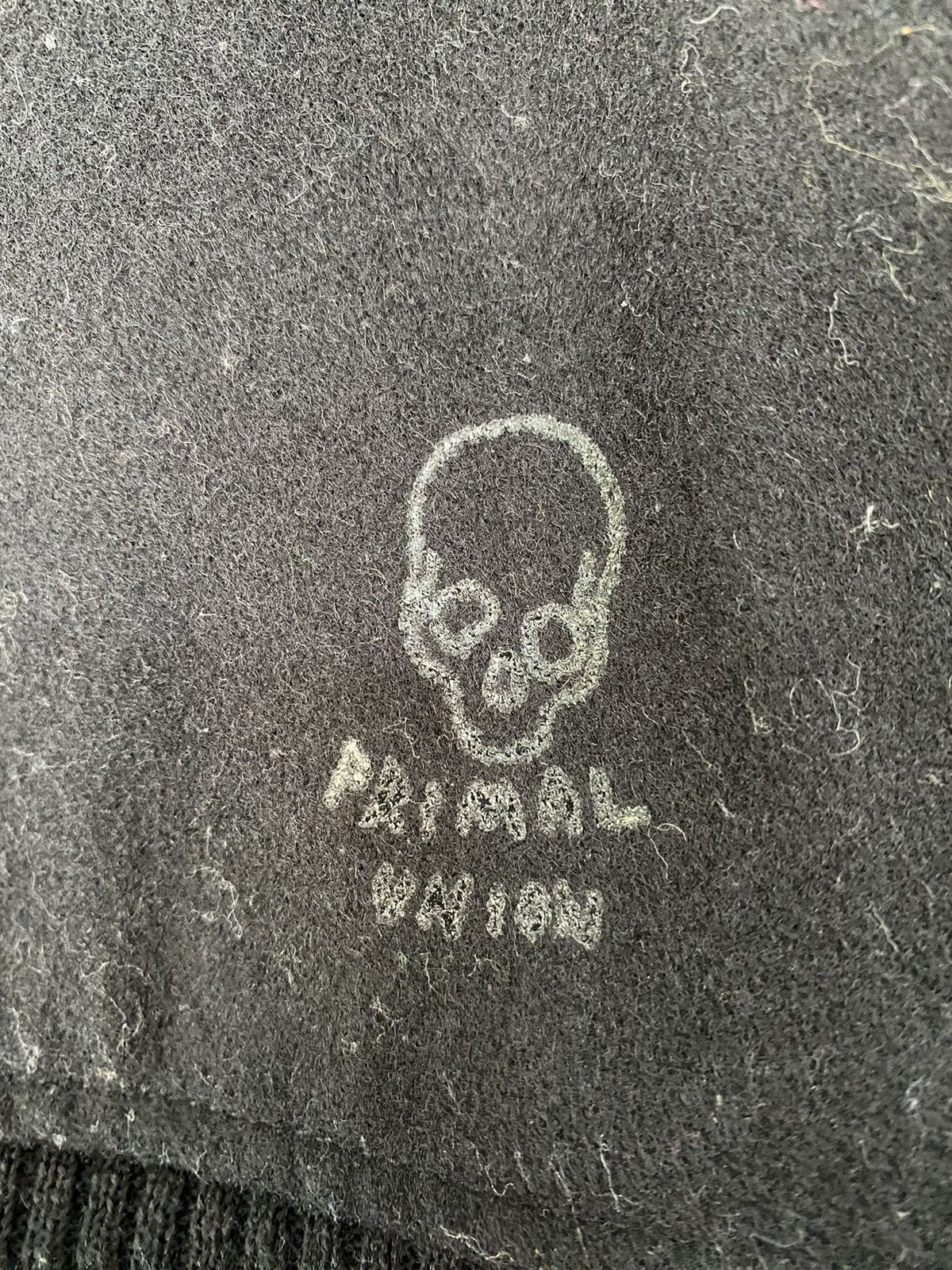 Japanese Brand 2000s Ila Primal Union Leather sleeve Skull Varsity Size US M / EU 48-50 / 2 - 12 Thumbnail