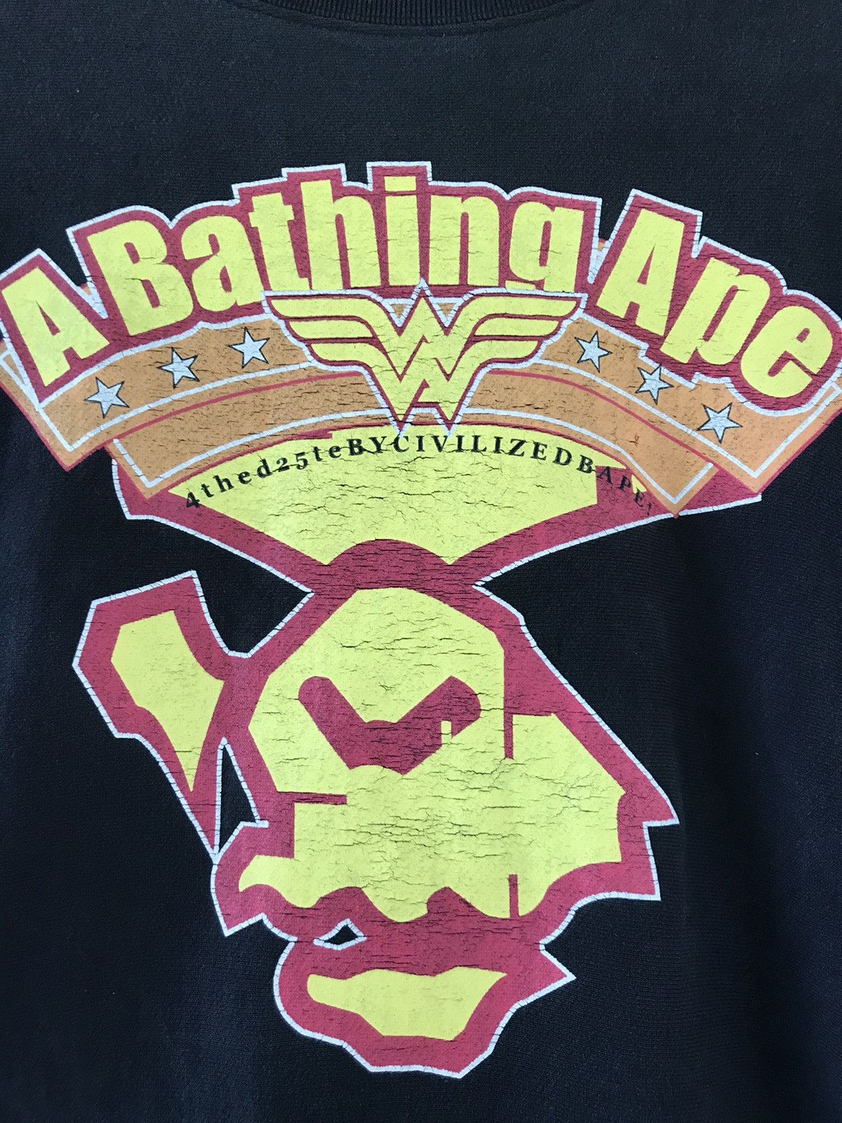 Bape Wonder Woman Crewneck Size US XS / EU 42 / 0 - 3 Thumbnail