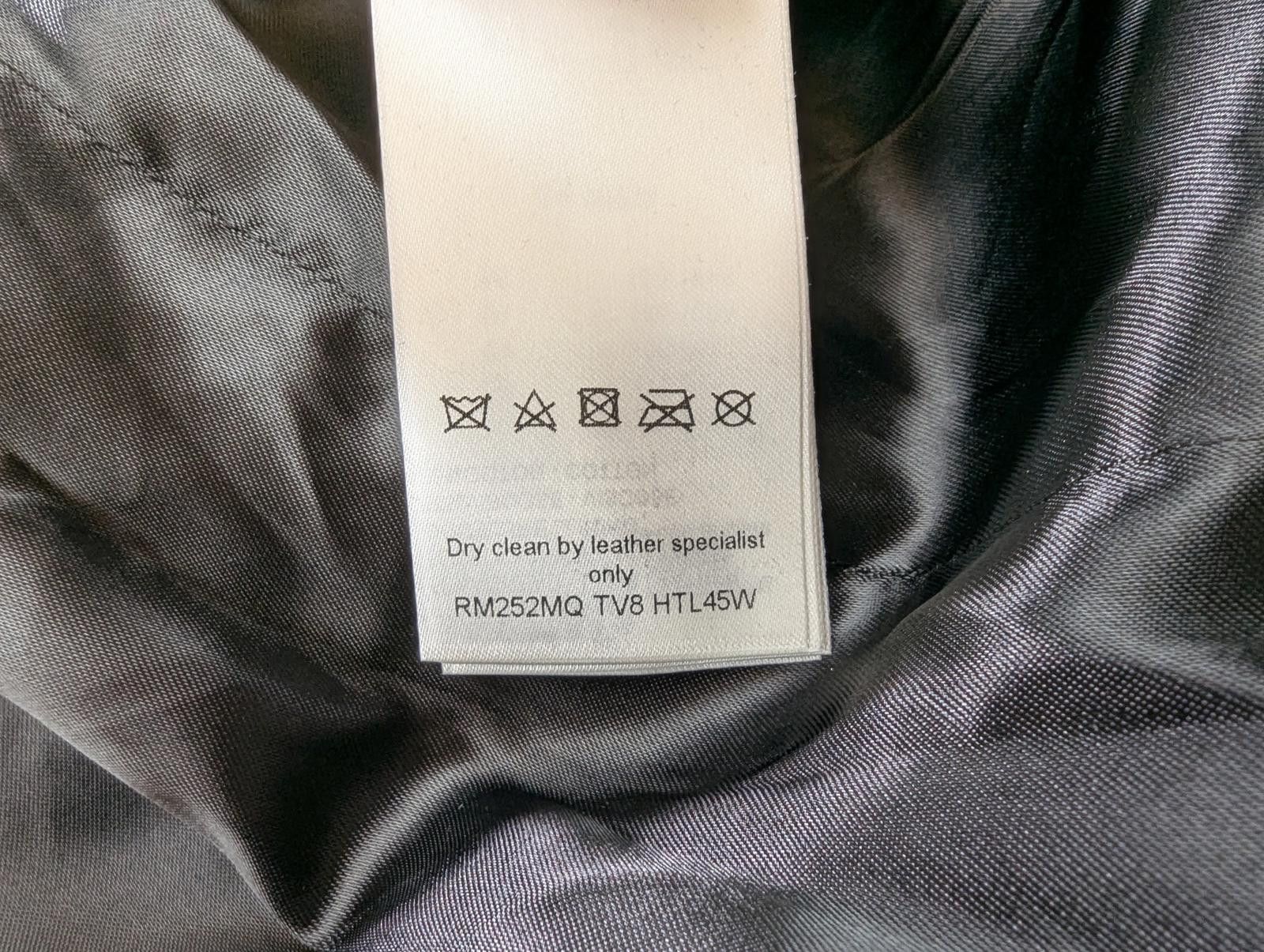 Louis Vuitton Mix Leather Track Top in Black