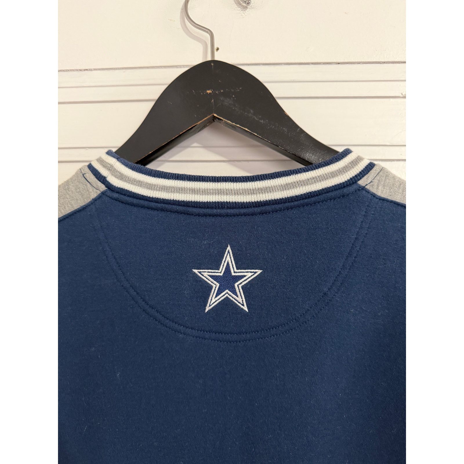 NFL Dallas Cowboys Stitched Crewneck Sweatshirt Size Large Size US L / EU 52-54 / 3 - 6 Thumbnail