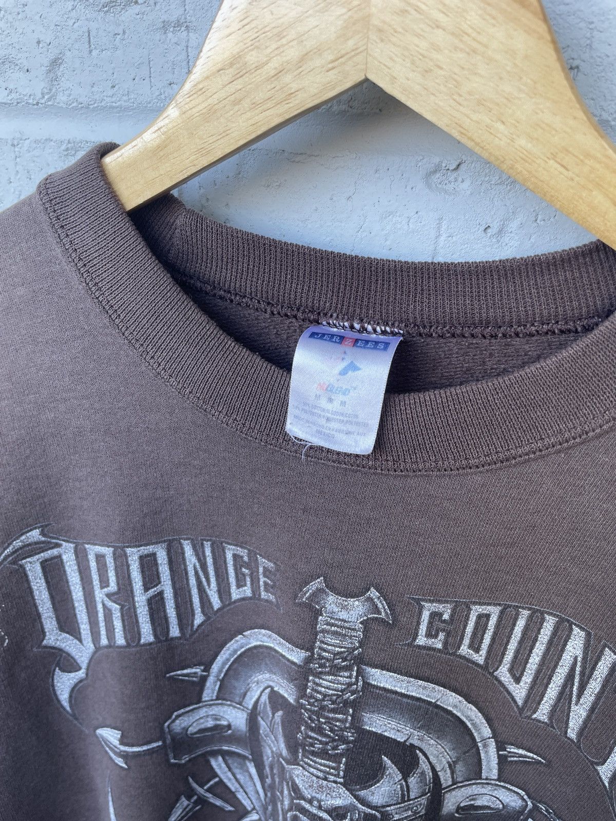 West Coast Choppers Orange County Choppers Faded Crewneck Size US M / EU 48-50 / 2 - 6 Thumbnail