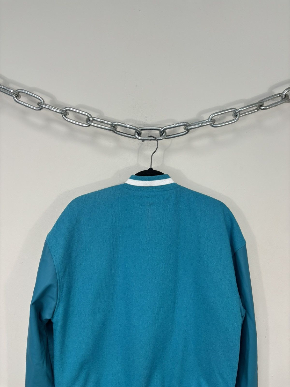 Starter Starter Black Label Men’s Blue Wool Varsity Bomber Jacket Size US S / EU 44-46 / 1 - 19 Thumbnail