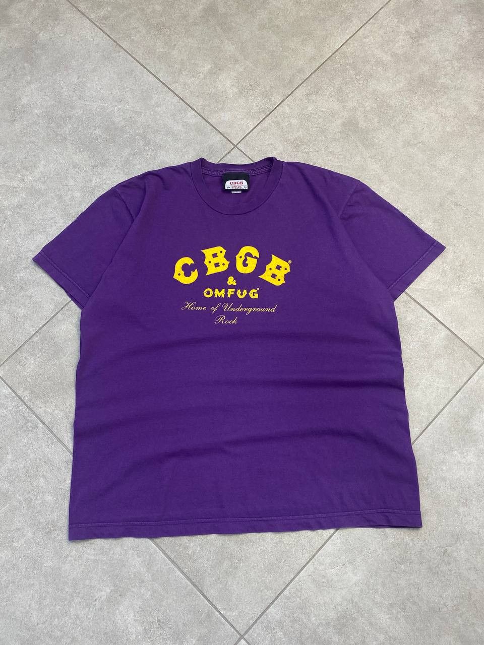 Band Tees Vintage CBGB & OMFUG Home of Underground Rock T-Shirt Size US L / EU 52-54 / 3 - 1 Thumbnail