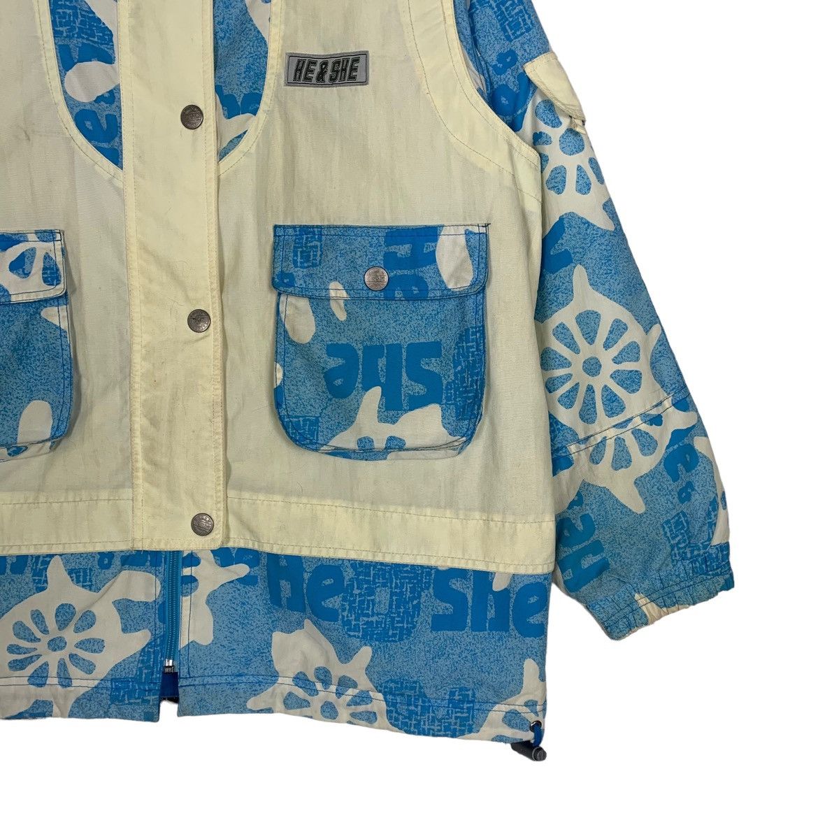 Japanese Brand He & She Clothing Outdoor windproof Streetwear Winter Jacket Size US L / EU 52-54 / 3 - 4 Thumbnail