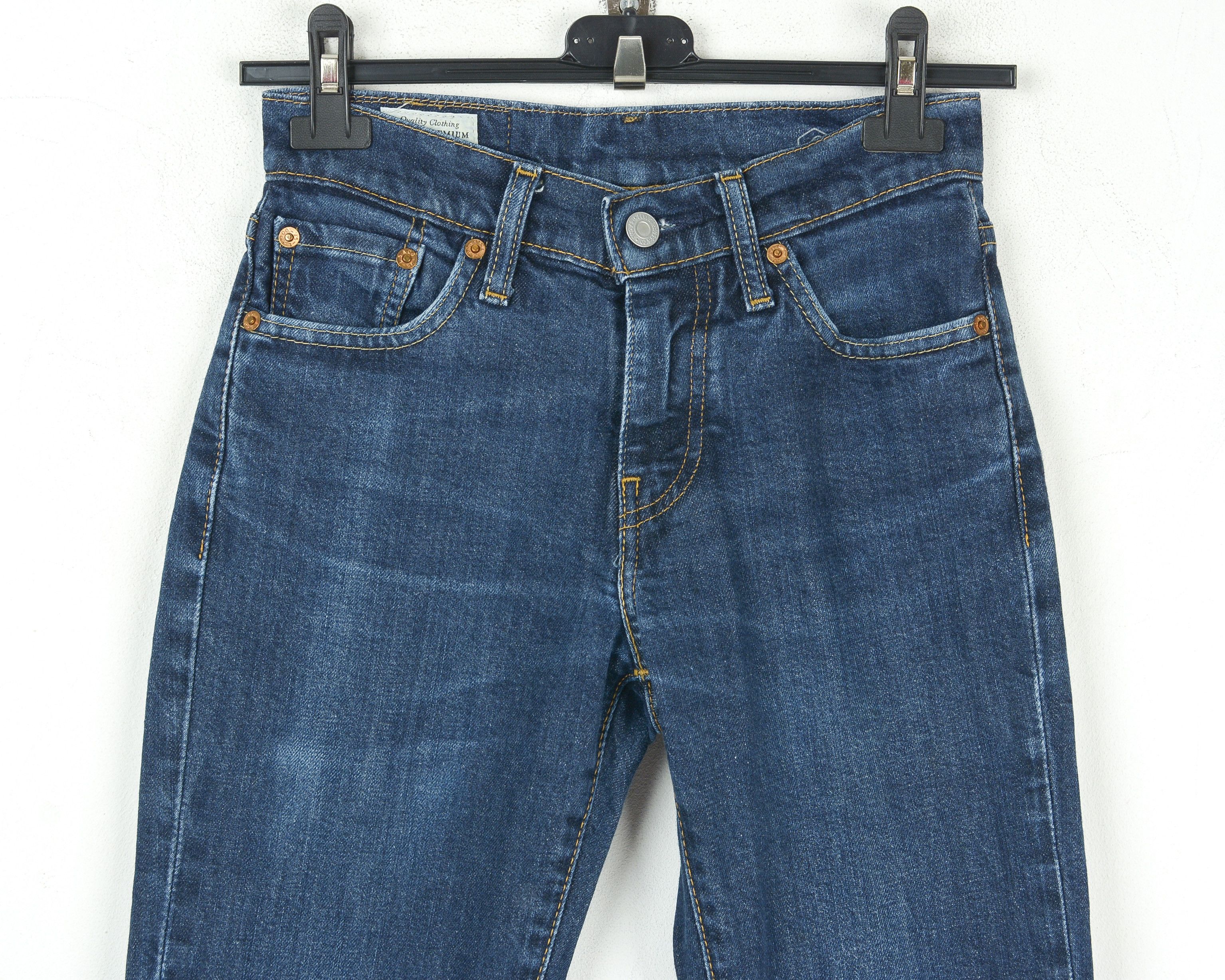 Levi's 511 W26 L30 Skinny Jeans Denim Trousers Low Waist Pants Slim Size 26" / US 2 / IT 38 - 3 Thumbnail