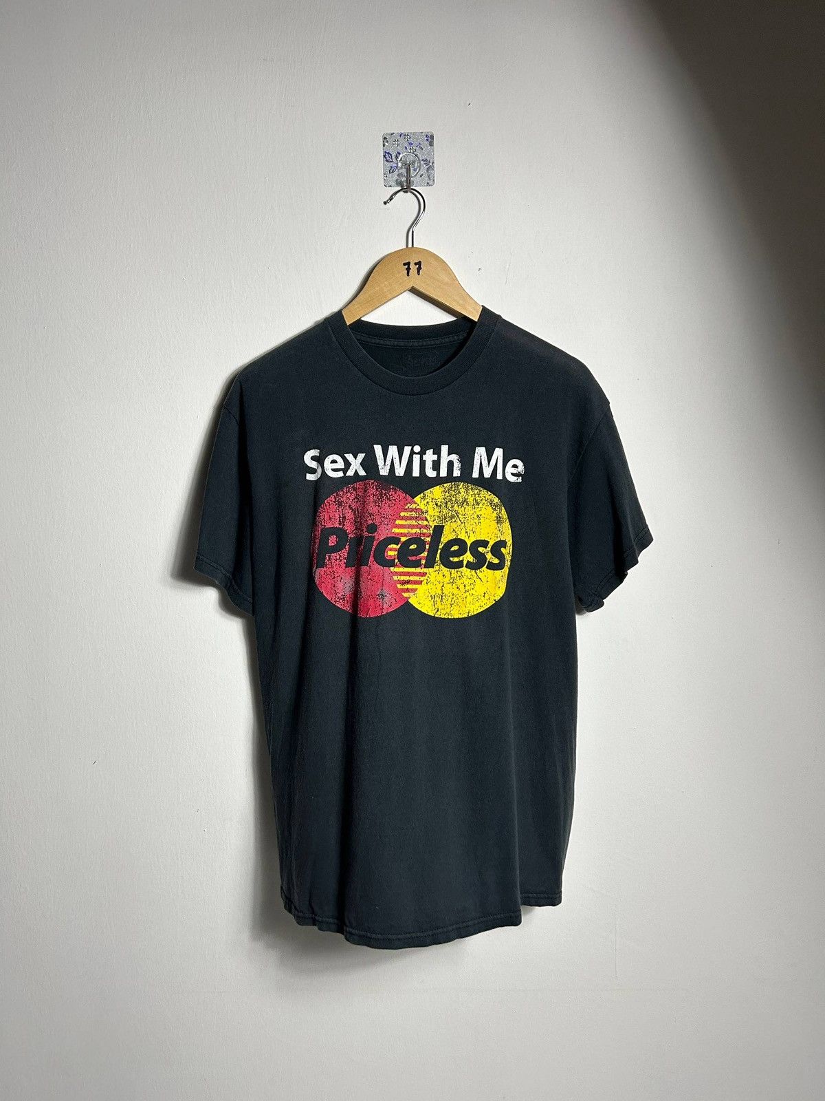 Other Y2K "Sex With Me" Mastercard Parody Tee Size US L / EU 52-54 / 3 - 1 Thumbnail