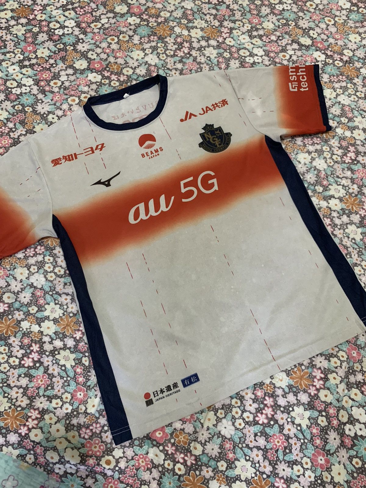 Beams Japan Nagoya Grampus Special Edition Collaboration With BEAMS Size US L / EU 52-54 / 3 - 2 Thumbnail