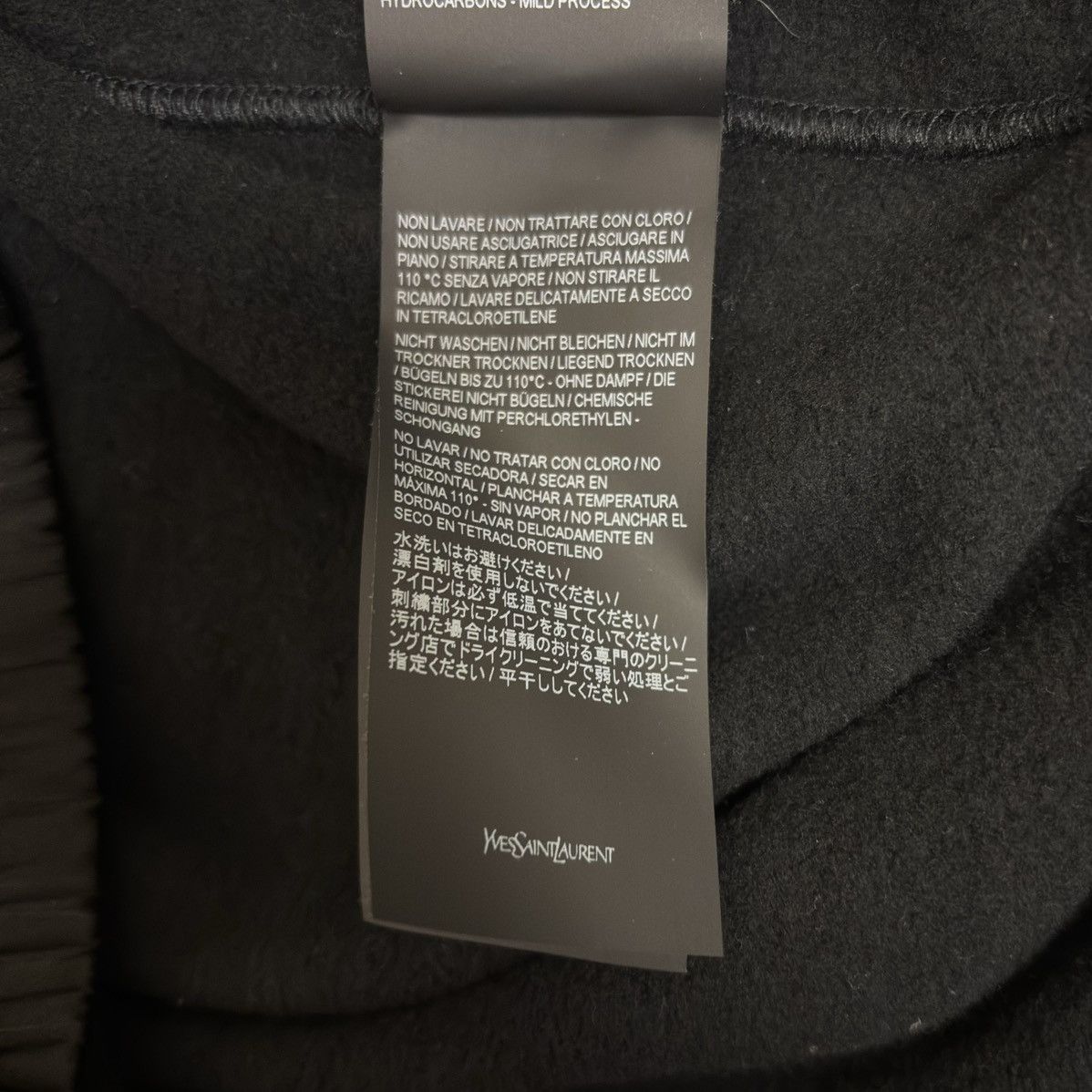 Yves Saint Laurent Yves Saint Laurent Black Hoodie Size US XL / EU 56 / 4 - 6 Thumbnail