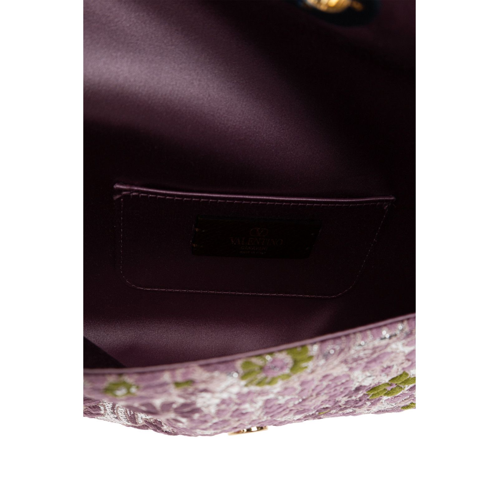 Valentino VALENTINO GARAVANI Devain Small Purple Shoulder Bag New & Au Size ONE SIZE - 4 Thumbnail