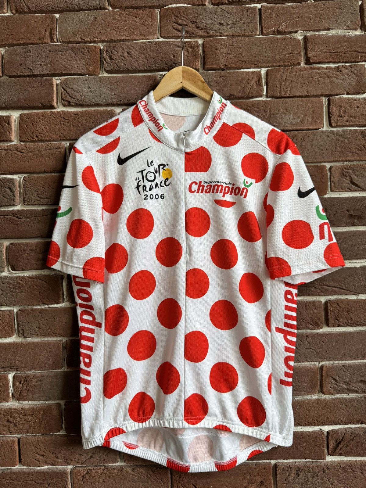 Nike Nike Le Tour De France 2006 Cycling Jersey Tee m white Size US M / EU 48-50 / 2 - 1 Thumbnail