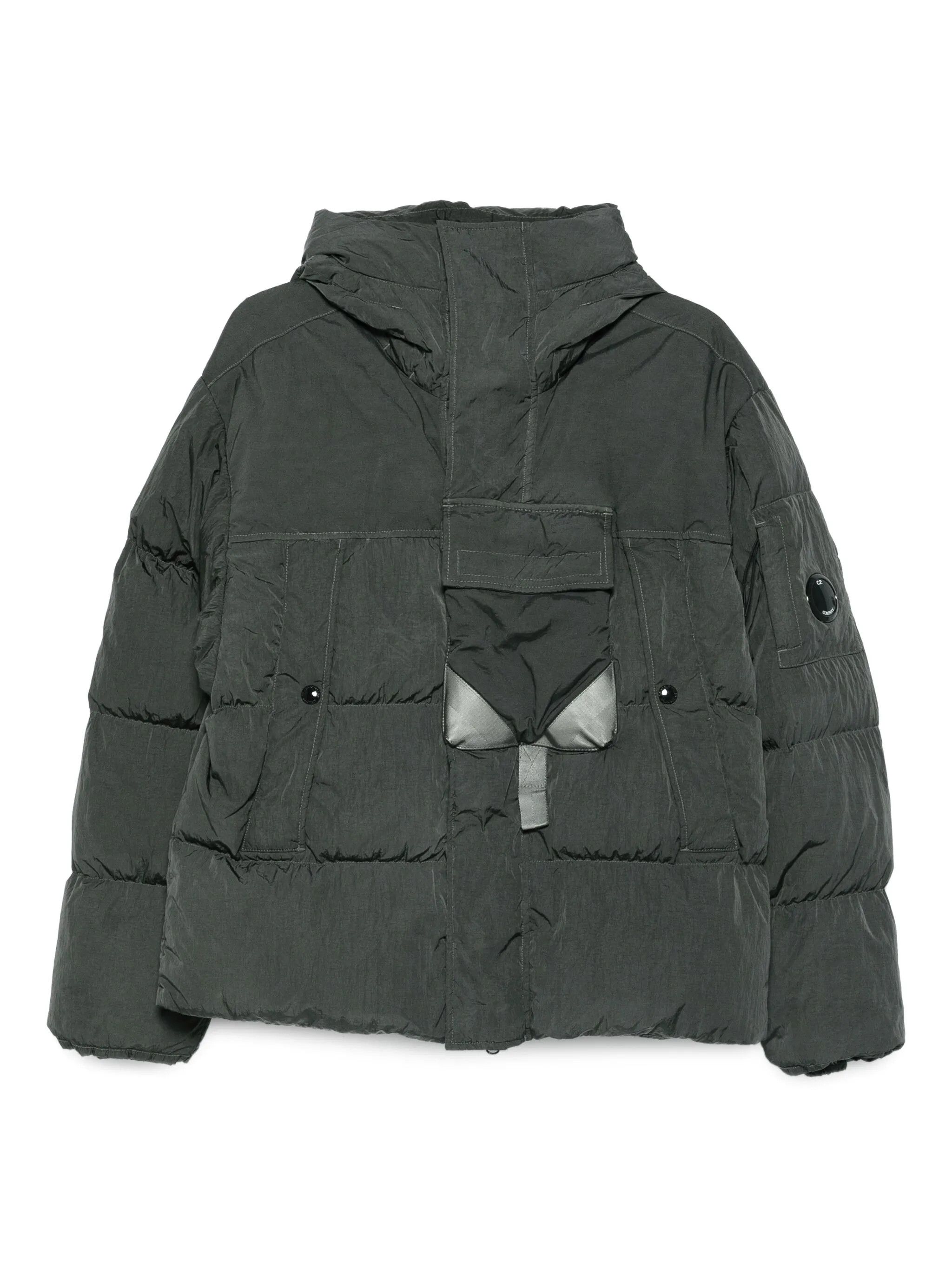 C.P. Company Eco Chrome-E Google Jacket (Dark Shadow) Size US L / EU 52-54 / 3 - 1 Thumbnail
