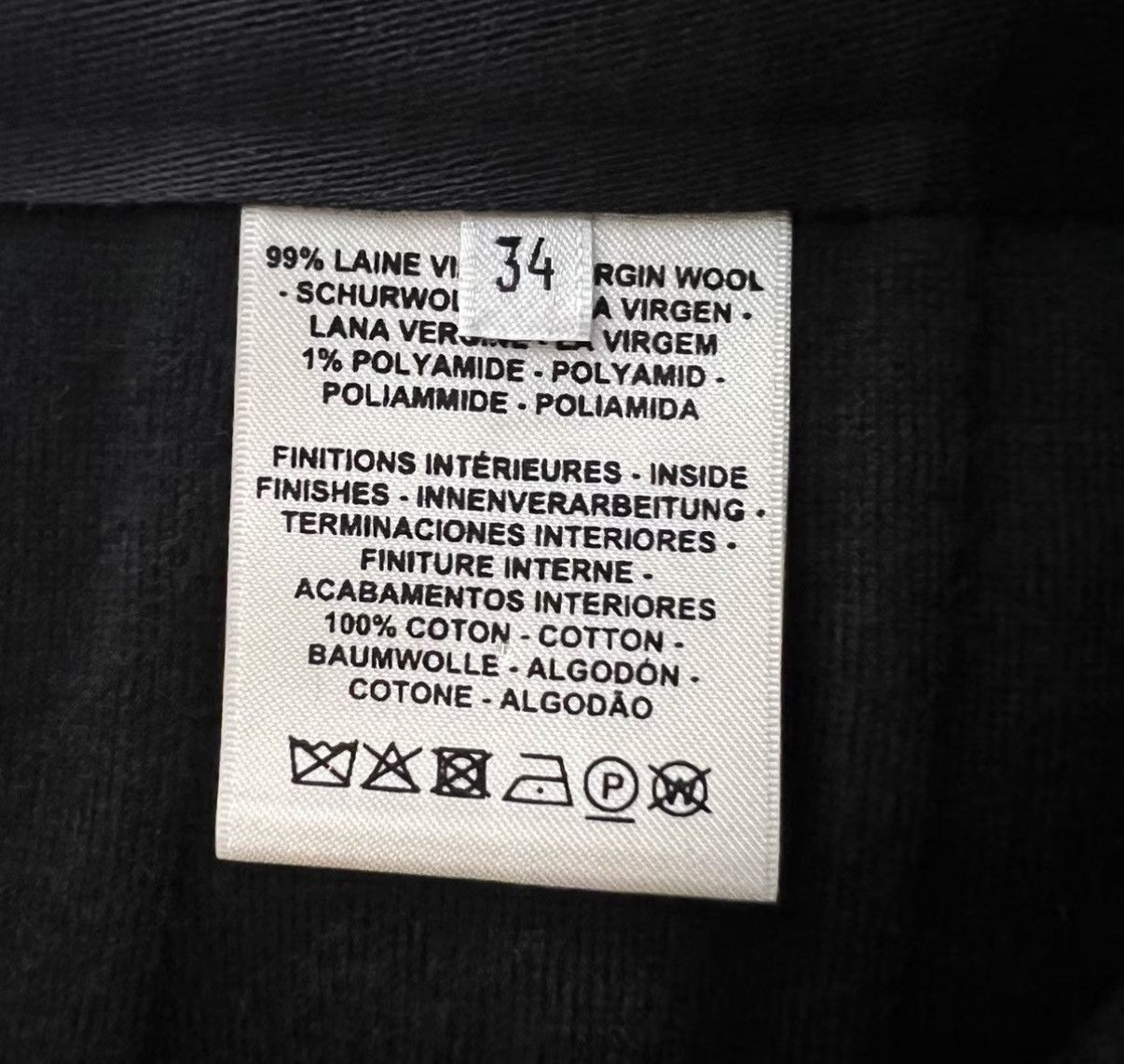 Hermes Hermès Black Wide-leg Pants J41 Size 24" / US 00 / IT 34 - 4 Thumbnail