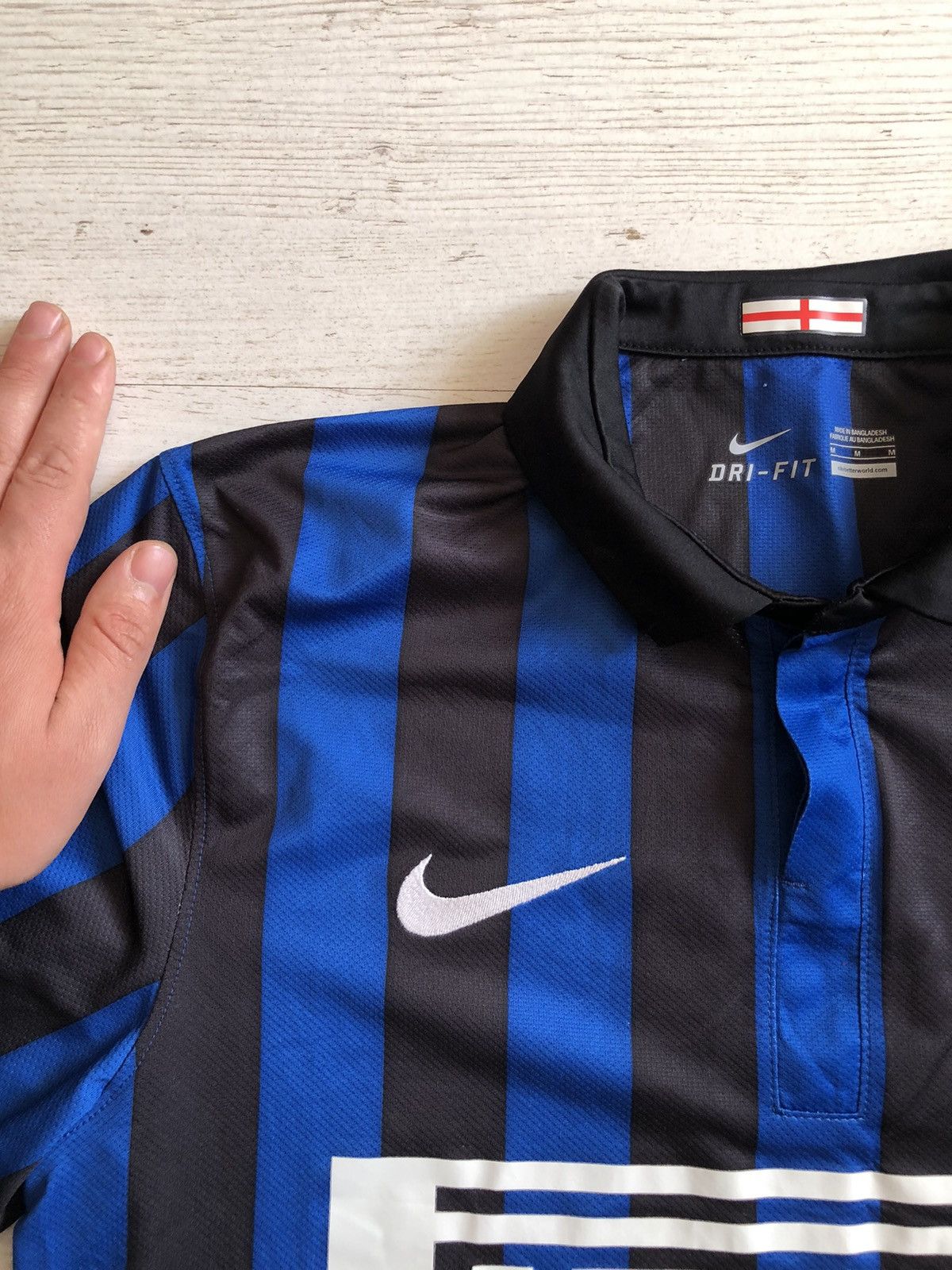 Nike INTER MILAN 2012 HOME FOOTBALL SHIRT SOCCER JERSEY NIKE Size US M / EU 48-50 / 2 - 8 Thumbnail