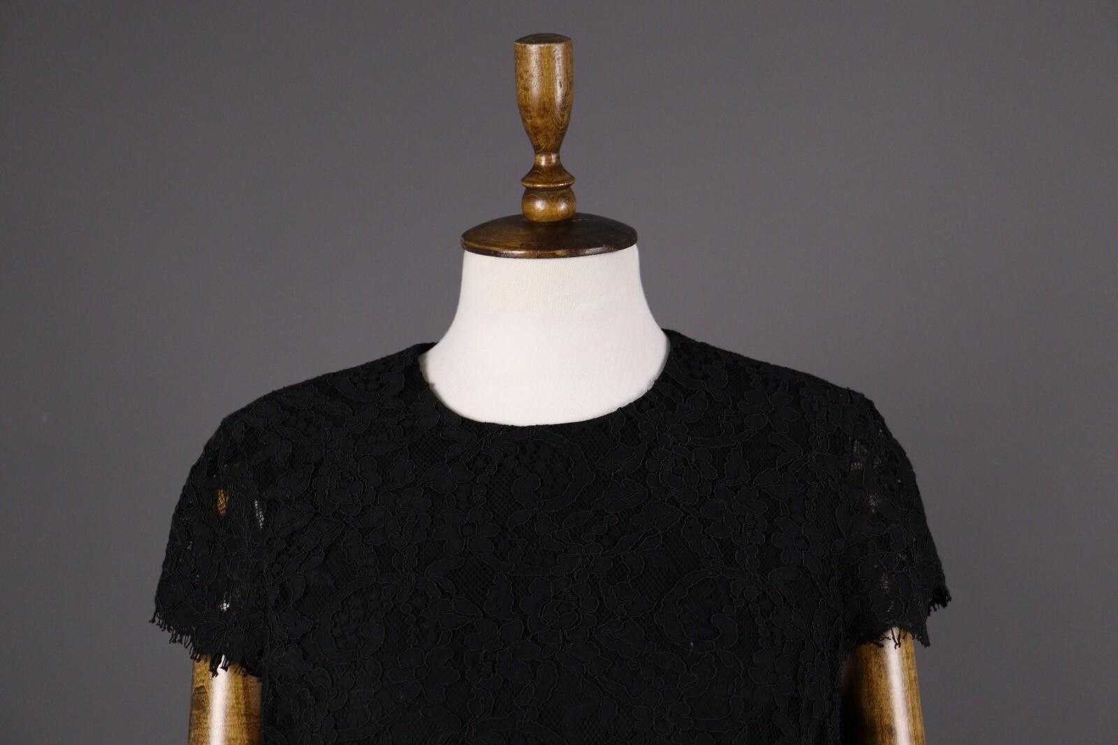 Lauren Ralph Lauren Lauren Ralph Lauren Black Floral Embroidered Shirt Blouse 6 Size M / US 6-8 / IT 42-44 - 2 Thumbnail