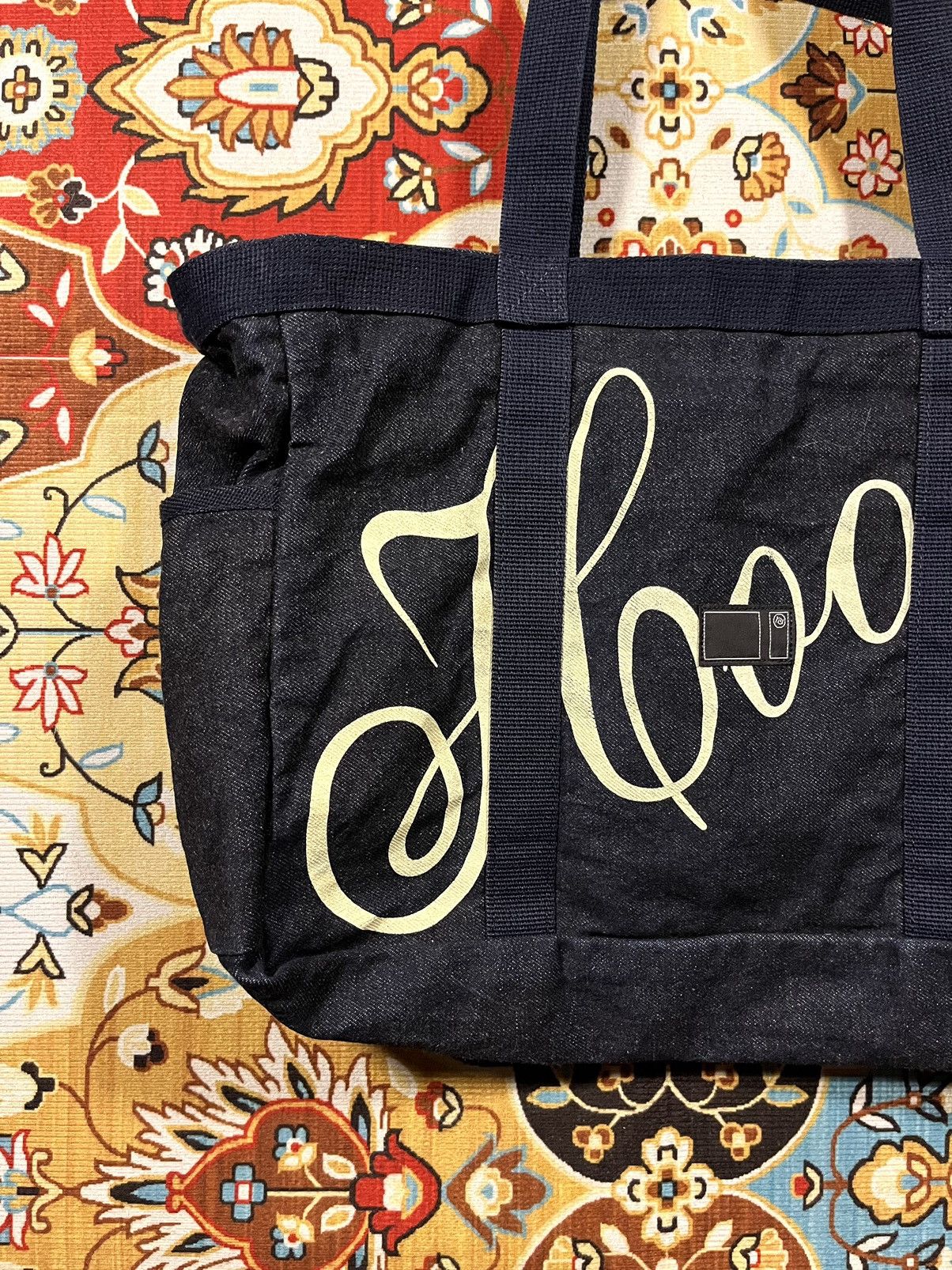 Neighborhood × Porter Porter X Neighborhood — Indigo Denim Tote Bag Size ONE SIZE - 3 Thumbnail