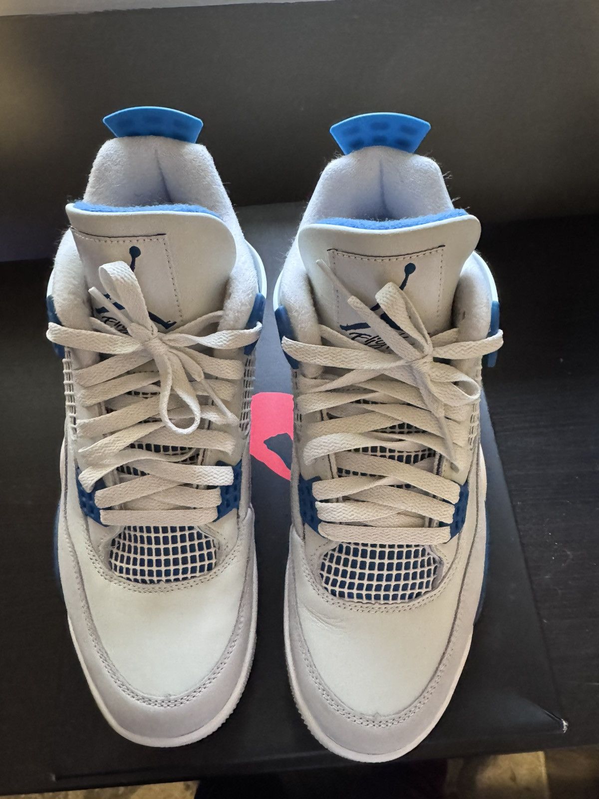 Jordan Brand × Nike Jordan 4 Military Blue Size US 10.5 / EU 43-44 - 2 Thumbnail