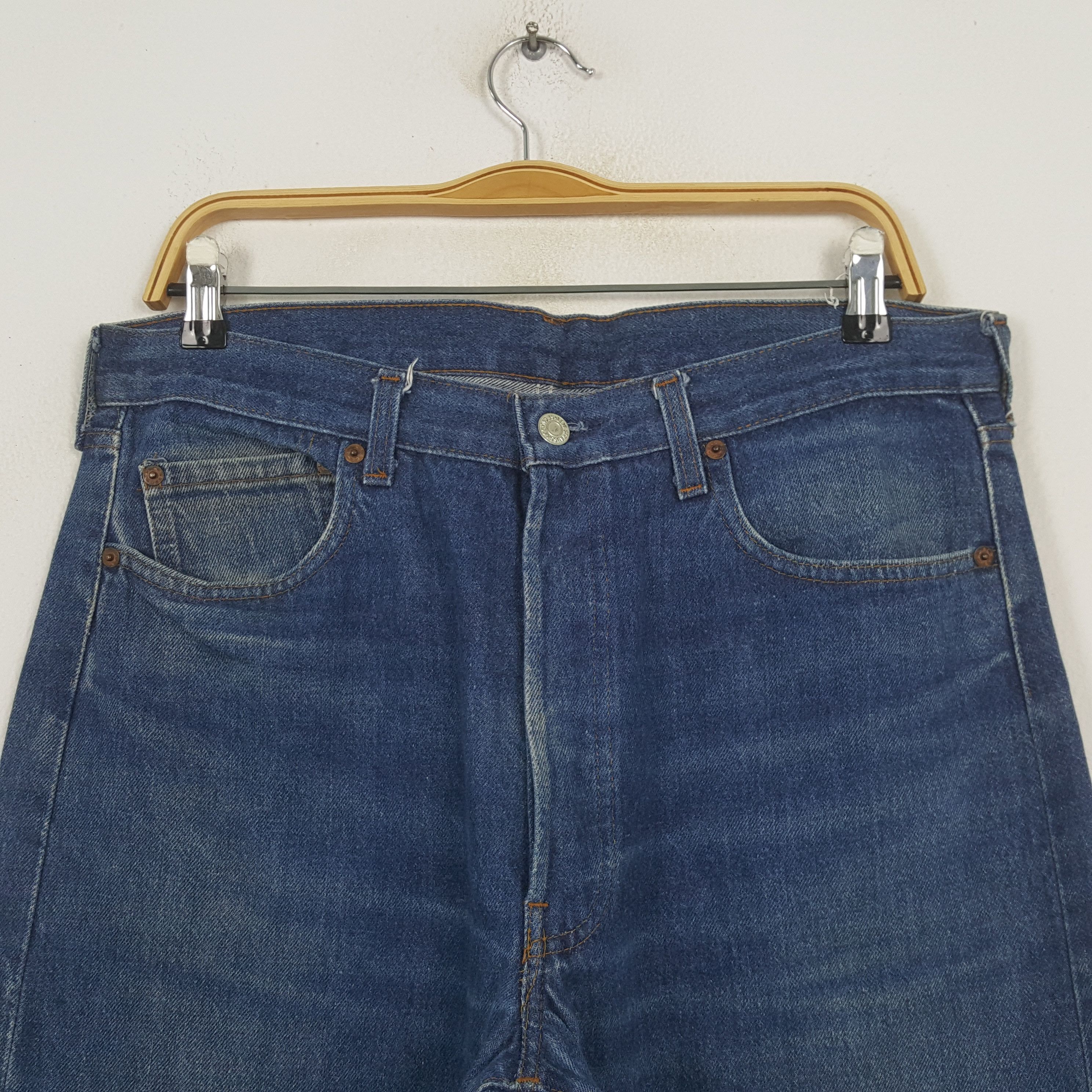 Levi's Vintage 90's Levi's 501 Made In USA Jeans RR17 Size US 34 / EU 50 - 2 Thumbnail