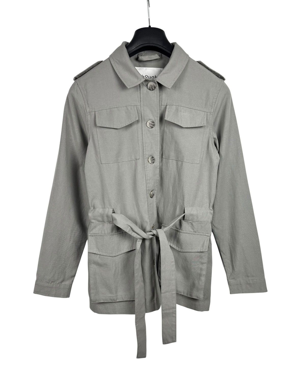 Threads 4 Thought Thought Field Belted Jacket Button Up Tencel Cotton size 38 Size M / US 6-8 / IT 42-44 - 11 Thumbnail