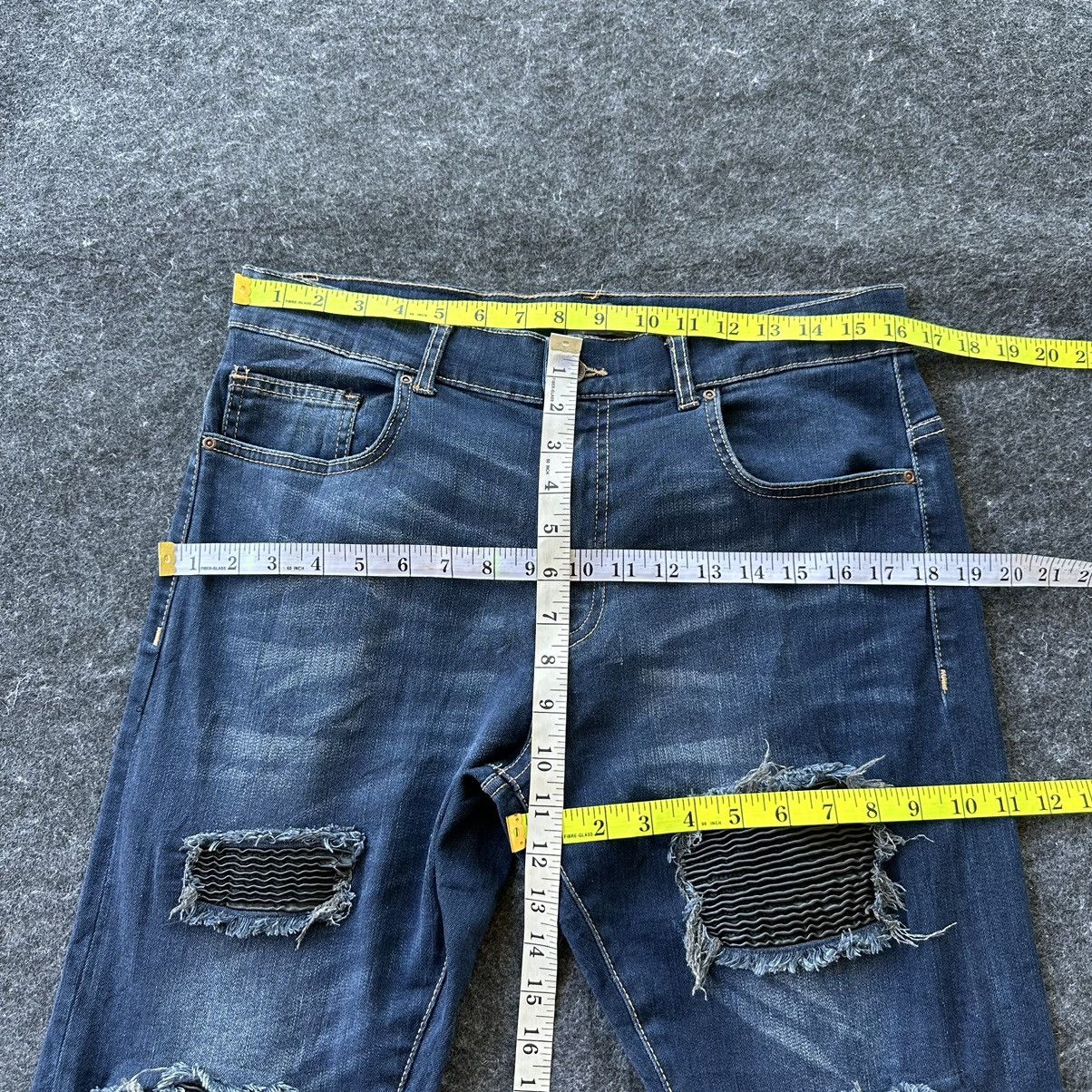 Zara Zara Man Slim Patchwork Denim D631 Size US 32 / EU 48 - 7 Thumbnail