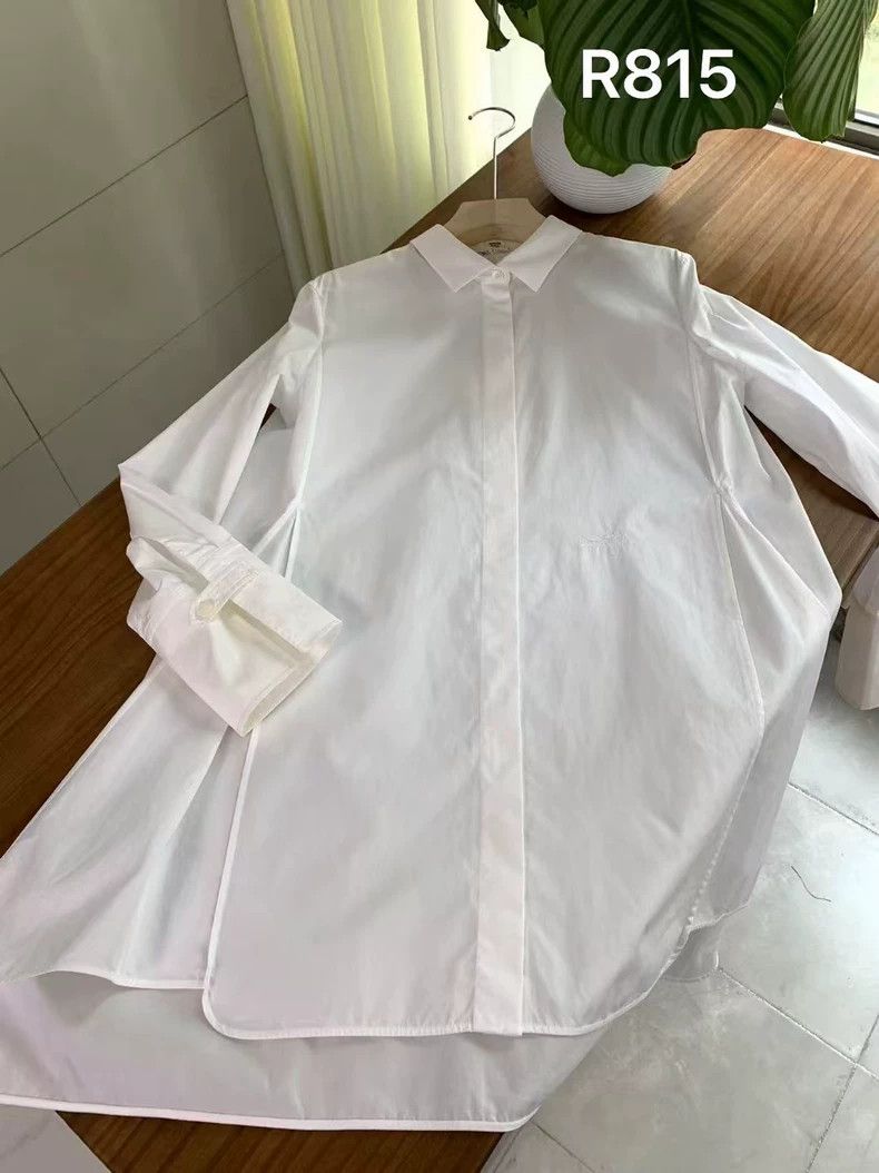 Hermes Hermes Long Sleeve Mid-Length Shirt - dmc Size US S / EU 44-46 / 1 - 1 Thumbnail