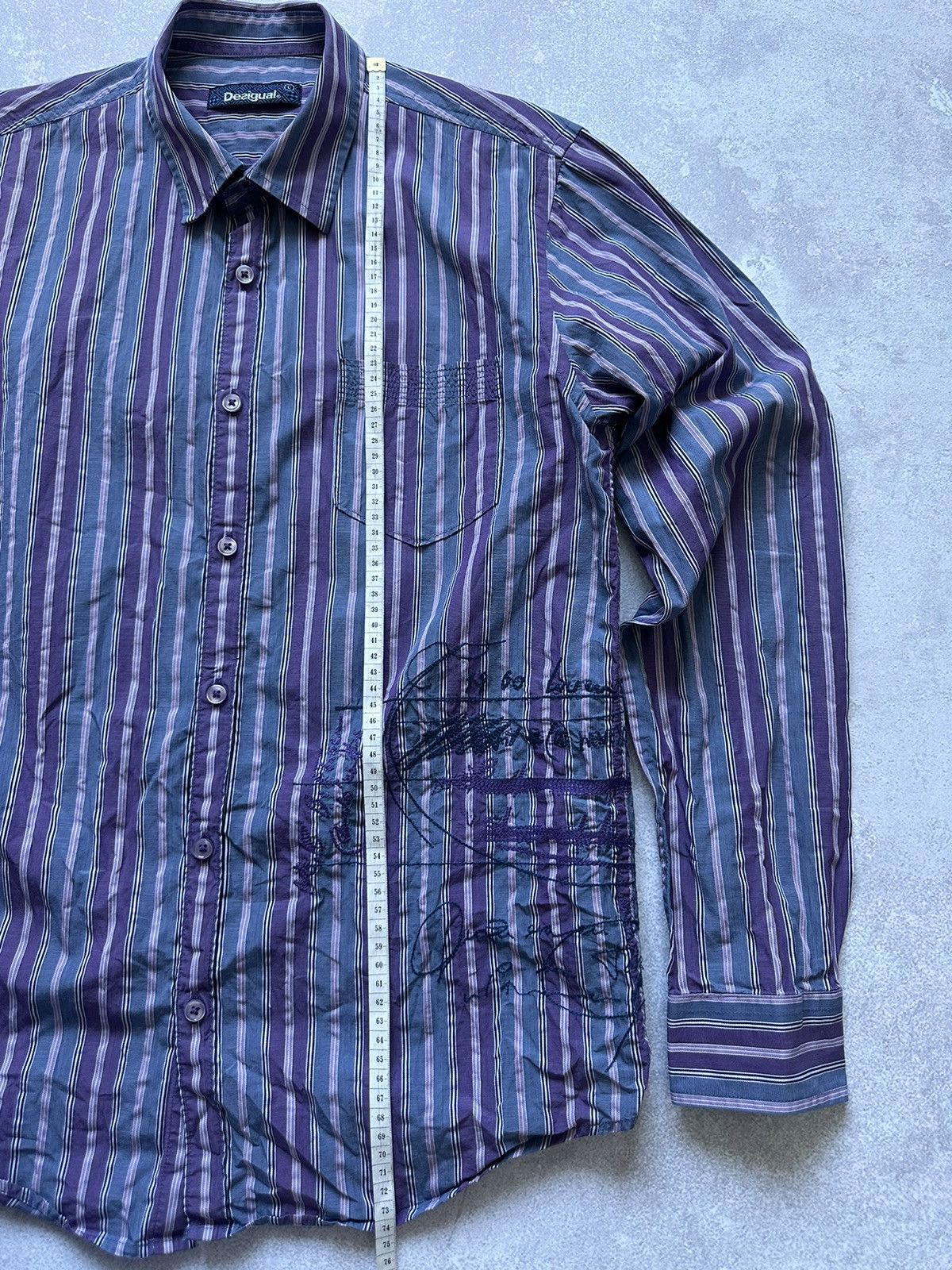 Desigual Desigual art designer crazy shirt size L Size US L / EU 52-54 / 3 - 5 Thumbnail